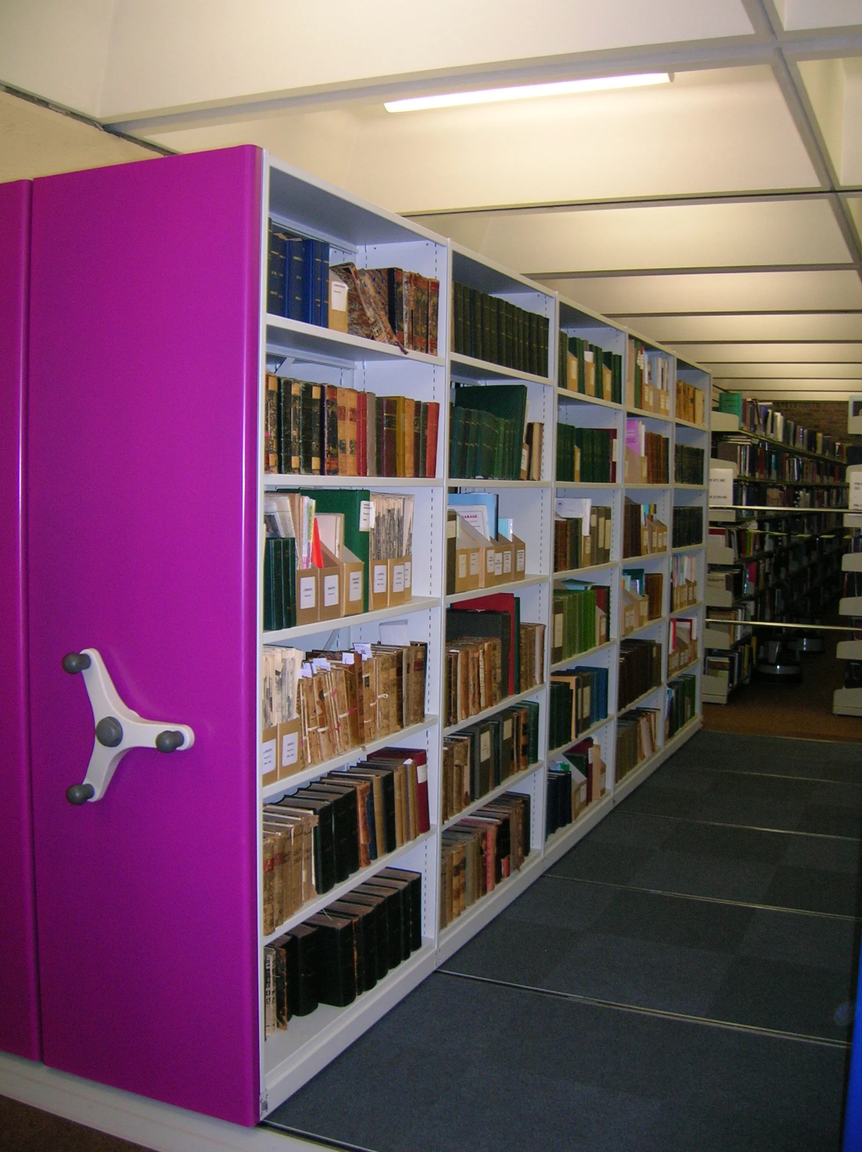 Library shelving, storage and furniture manufactured by Moduflex — Moduflex Ltd.