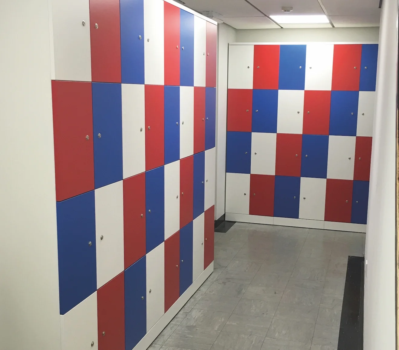 Staff Make New Lockers in MFC