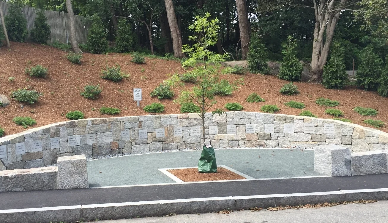Proctor's Ledge Witch Trial Memorial in Salem, MA