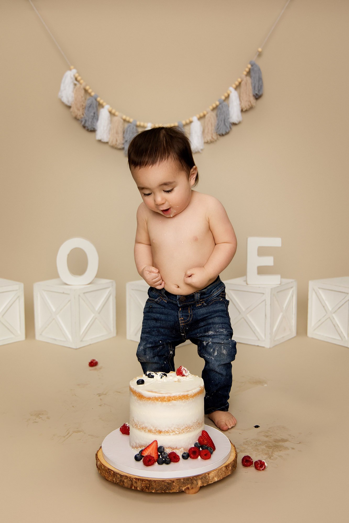Colorado Springs cake smash photography, family milestone photos near me 1.jpg