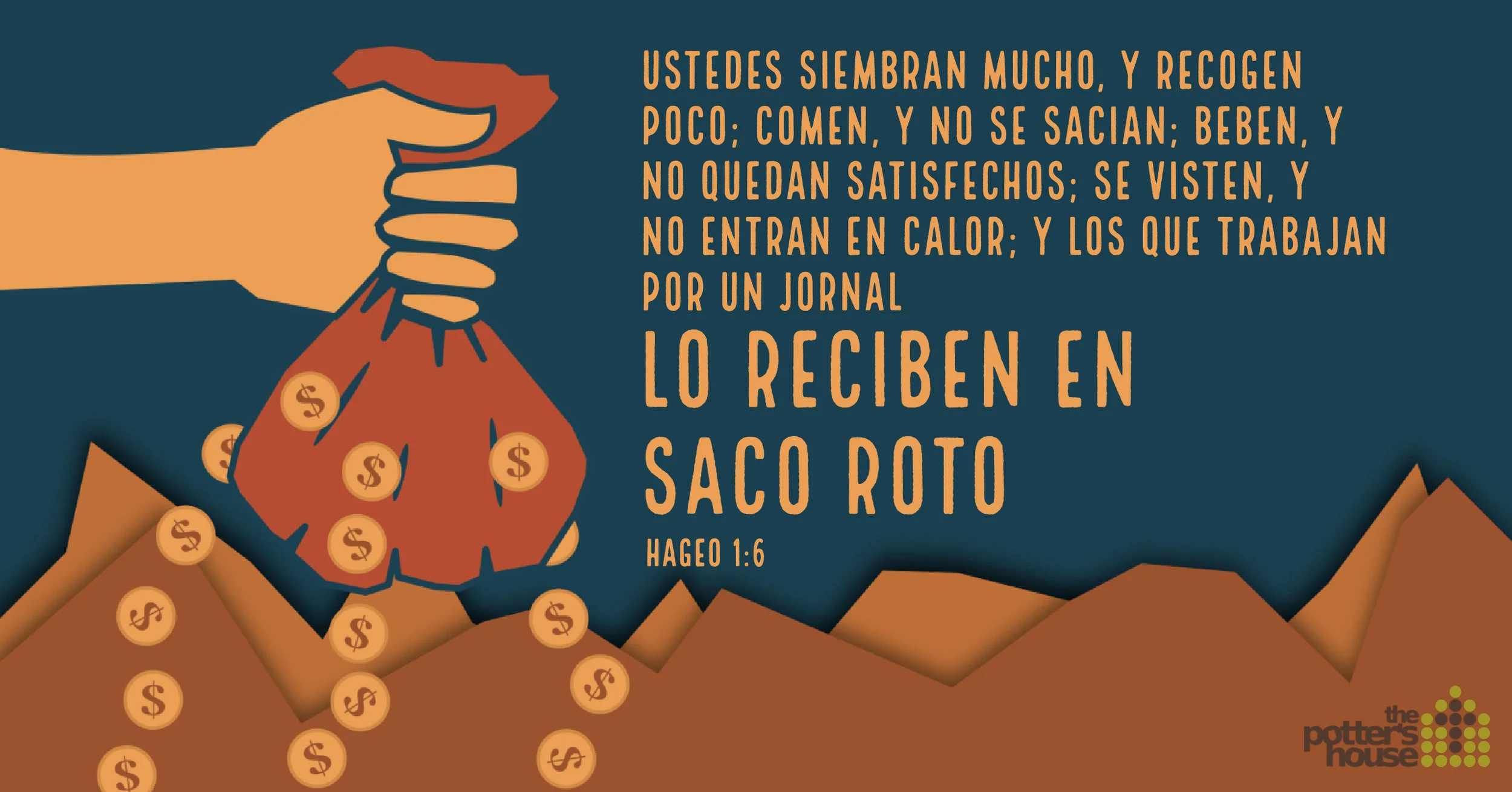 Recogiendo con Sacos Rotos