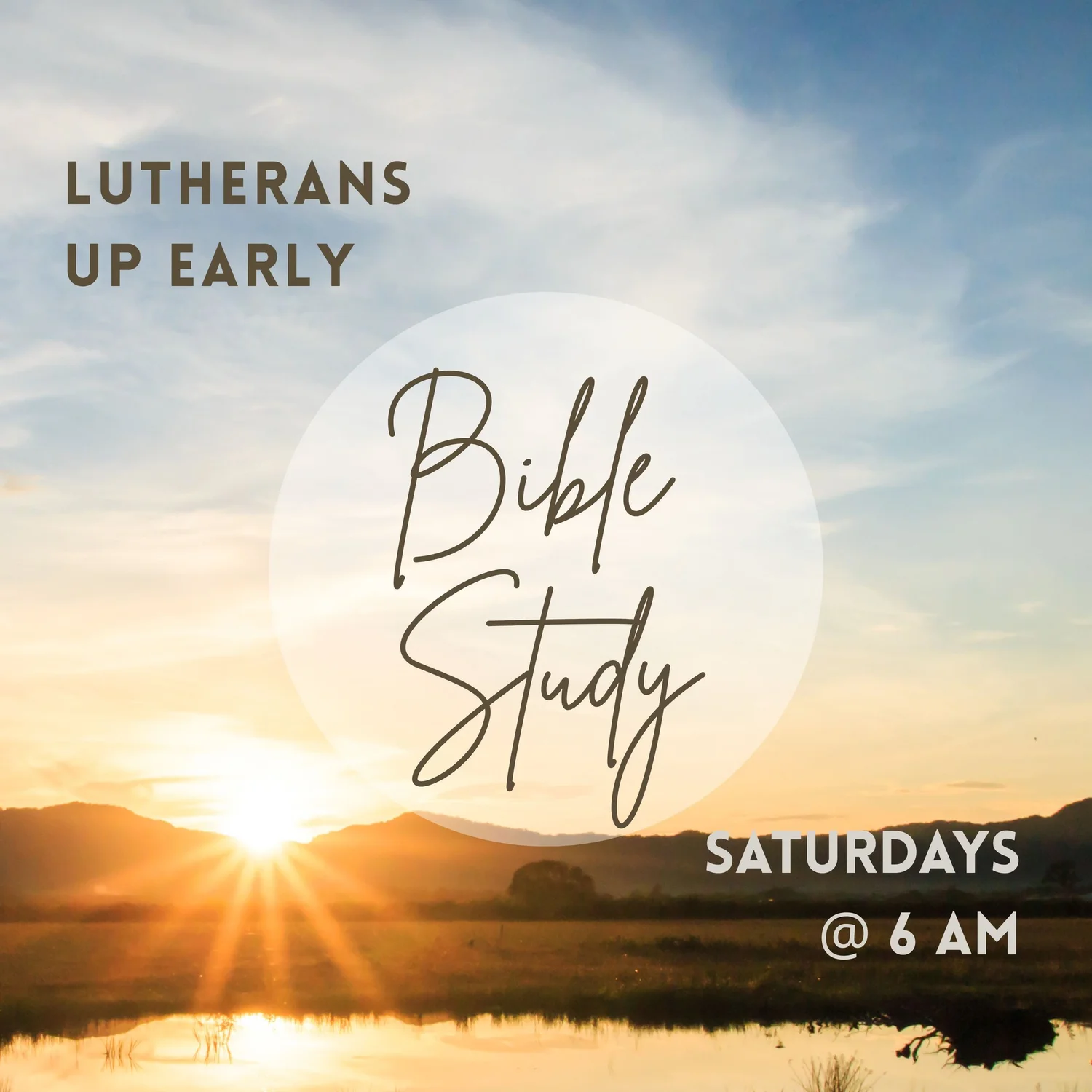 Lutherans Up Early Podcast