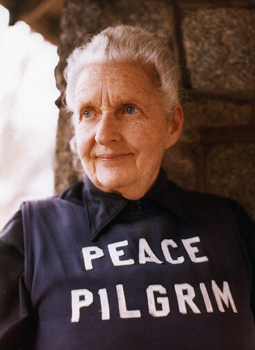 Peace Pilgrim Color Photo 1970s