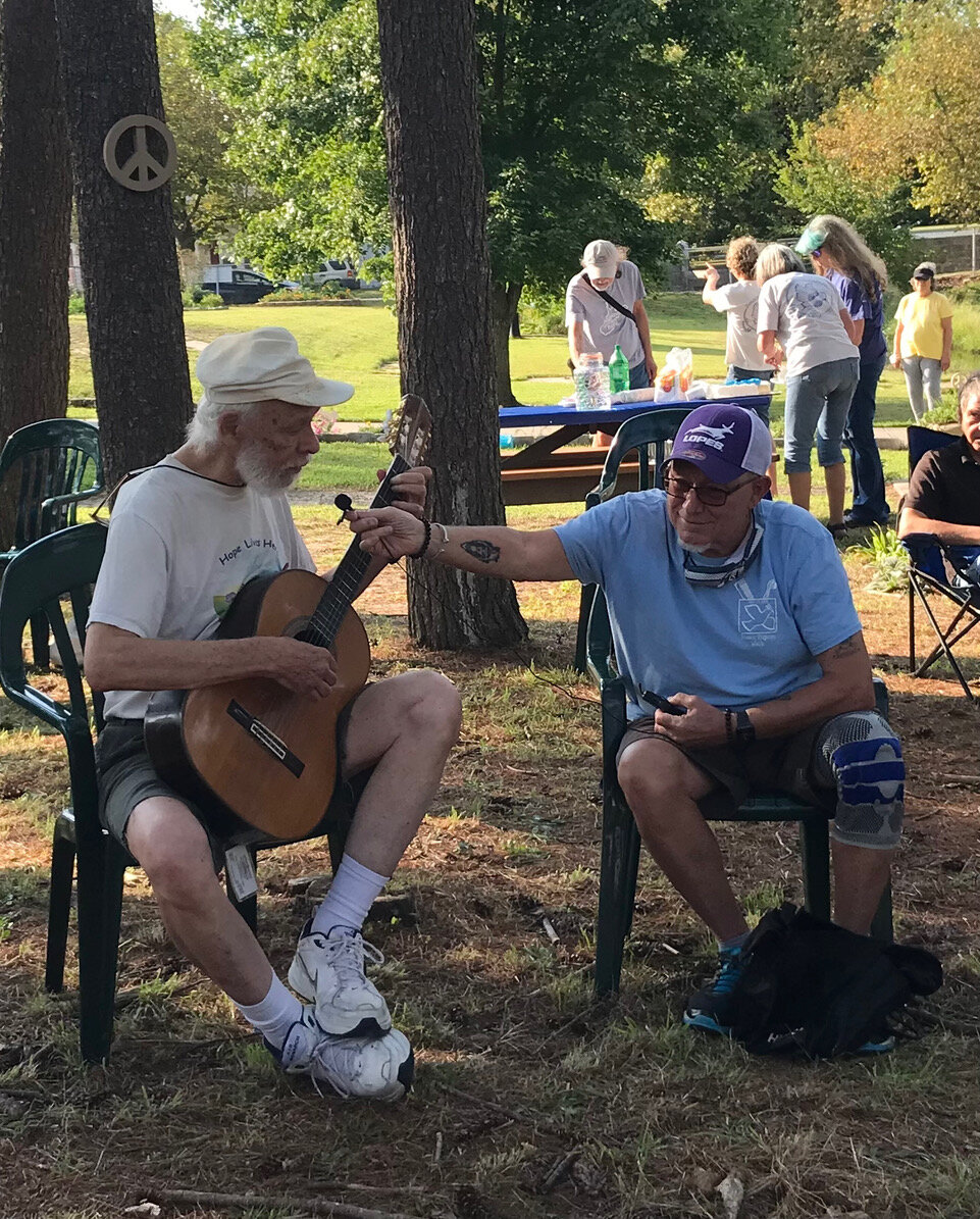  Dick Colby offers a tune.  