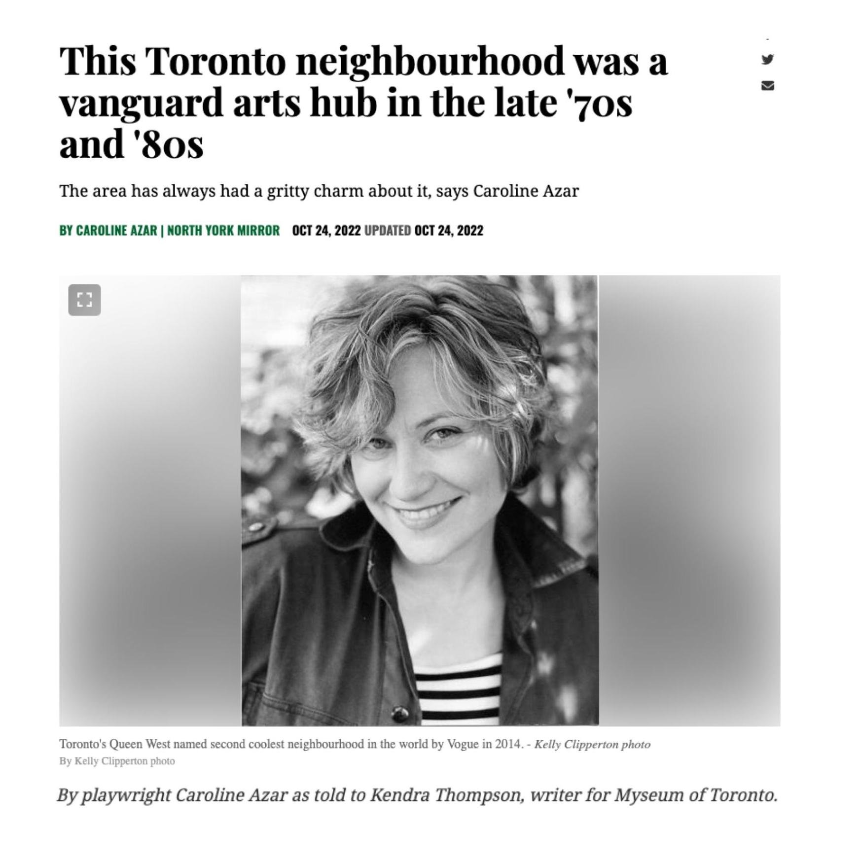 Toronto.com | As told to
