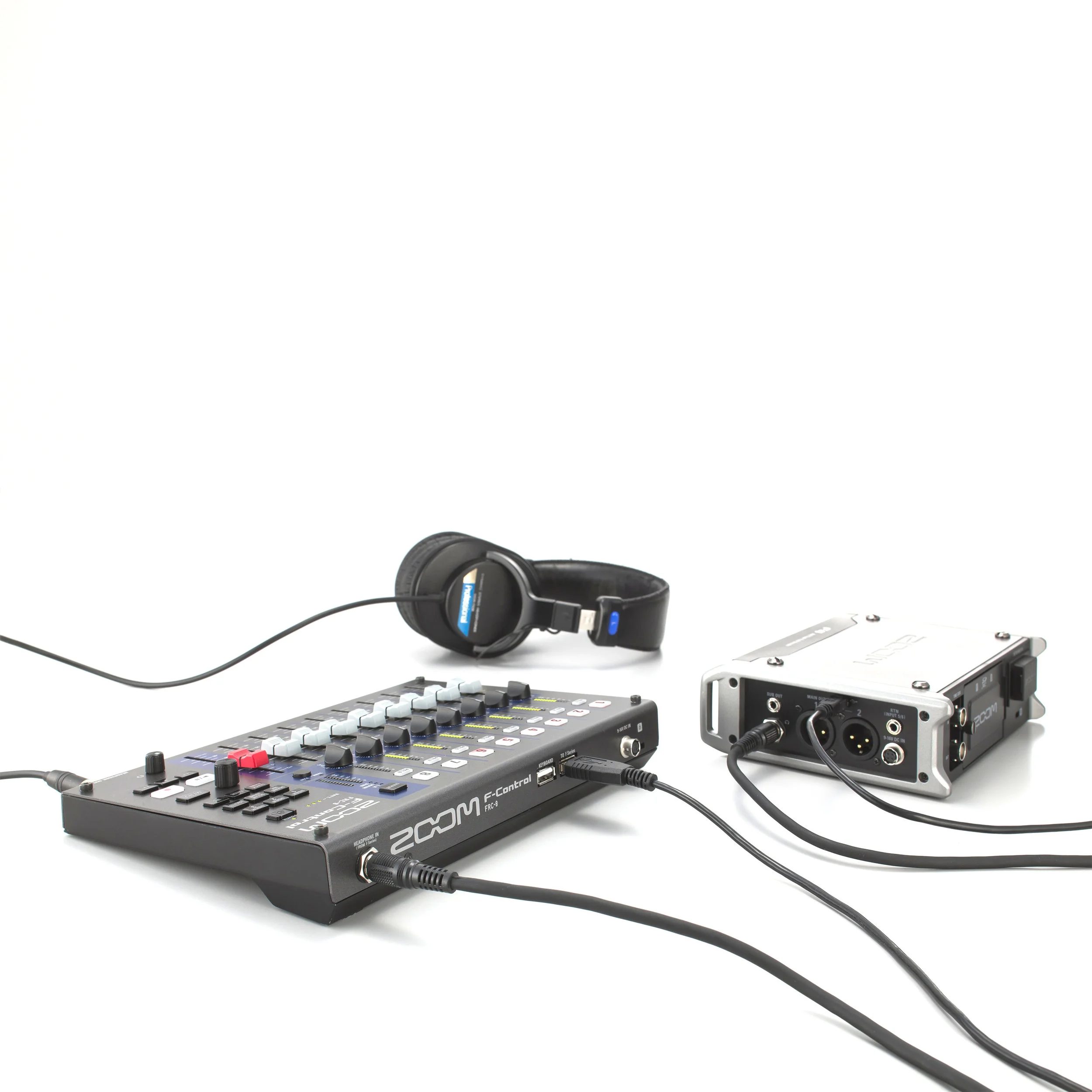 Zoom F-Controller and F8 Multi-Track Field Recorder
