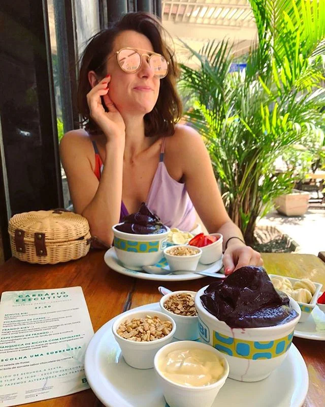 Bottomless A&Ccedil;A&Iacute; bowls. I opted for the closed lip smile. ...he did not 😬