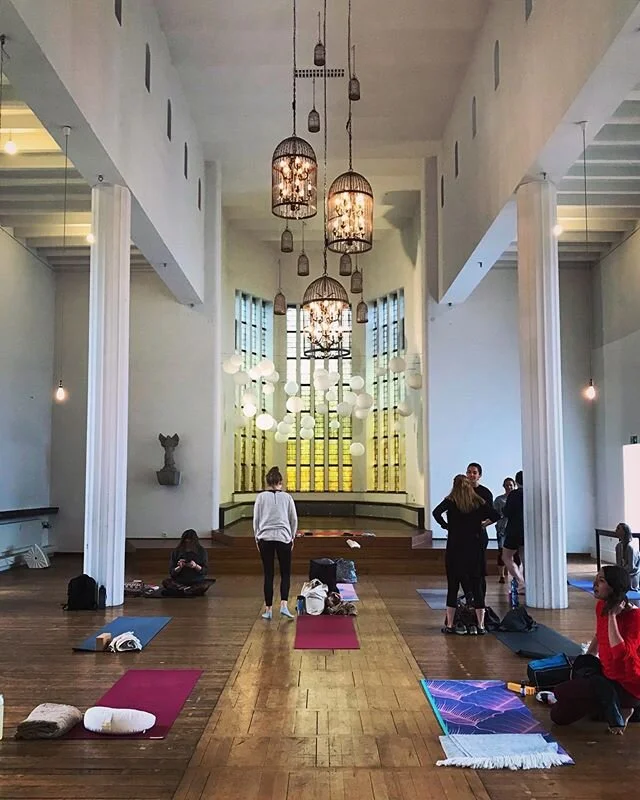 yoga teacher training relocated to an old monastery so we could have some more space between us. I&rsquo;m certainly not complaining ✨🕊