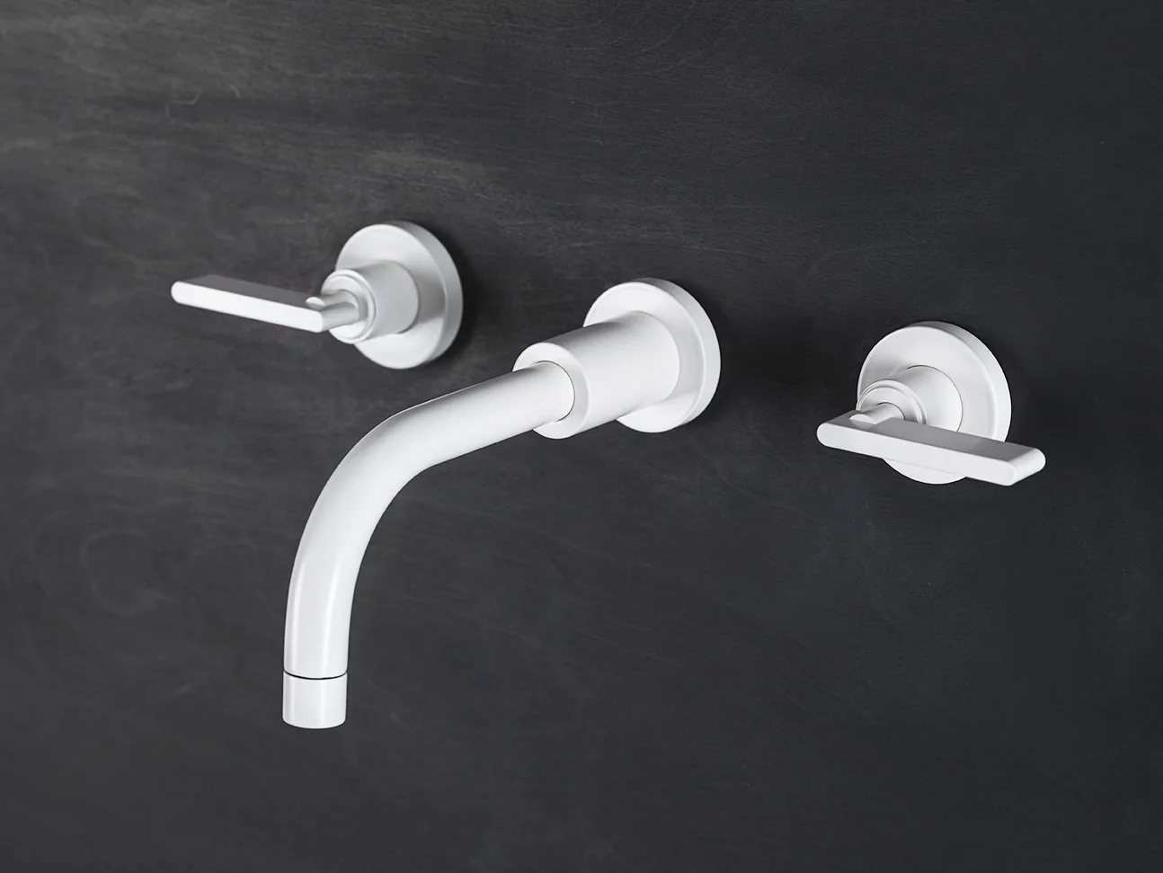 Wall Mounted Basin Taps Handcrafted From Solid Brass