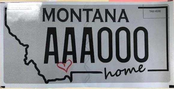 "My heart is in Montana." This plate will help support parks, recreation, educational resources, and safety for the community of Manhattan, MT, the Heart of the Gallatin Valley.    The plates are currently in stock at the DMV!
