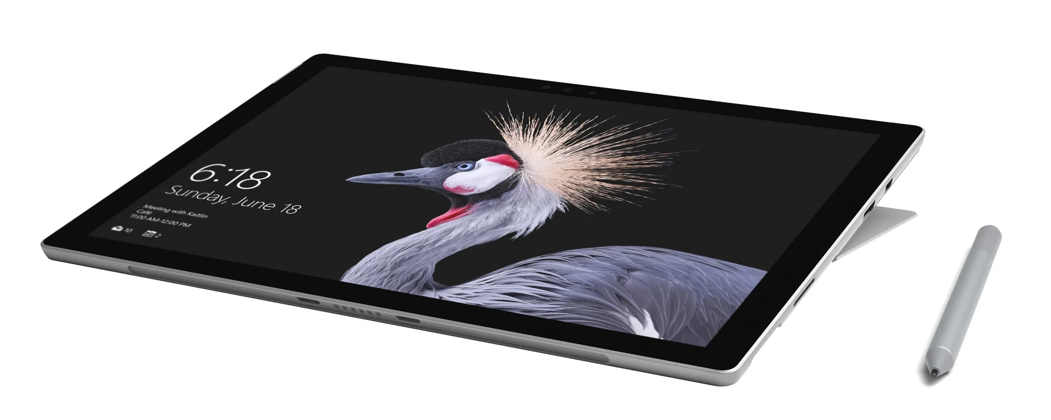 Studio Mode Lower the Kickstand — now featuring a deeper, next-generation hinge — to place Surface Pro in Studio Mode for the perfect writing and drawing angle with the new Surface Pen.*