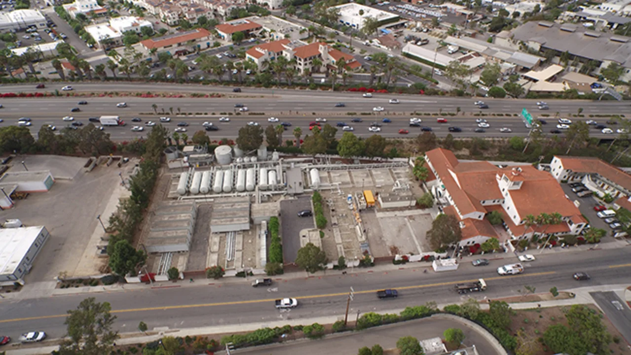 Santa Barbara Desalination Plant Aerial