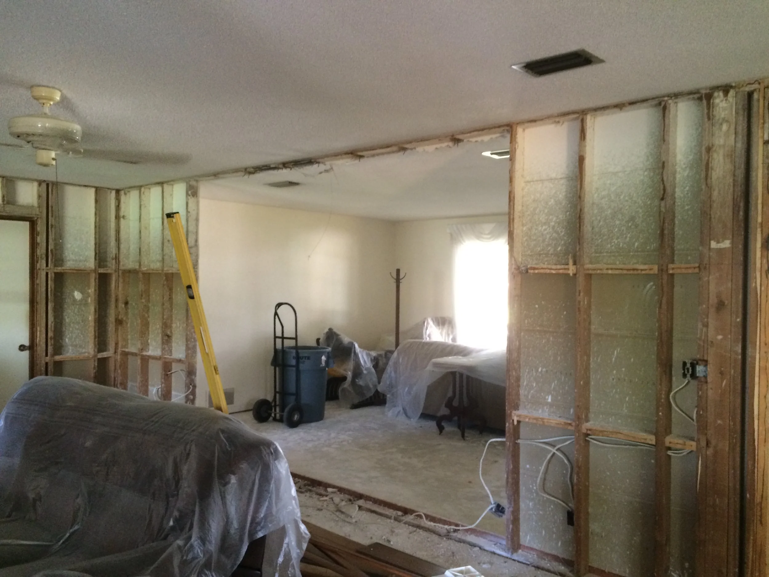 Ann Rustin Open Concept & Living Room Remodel - Before 1