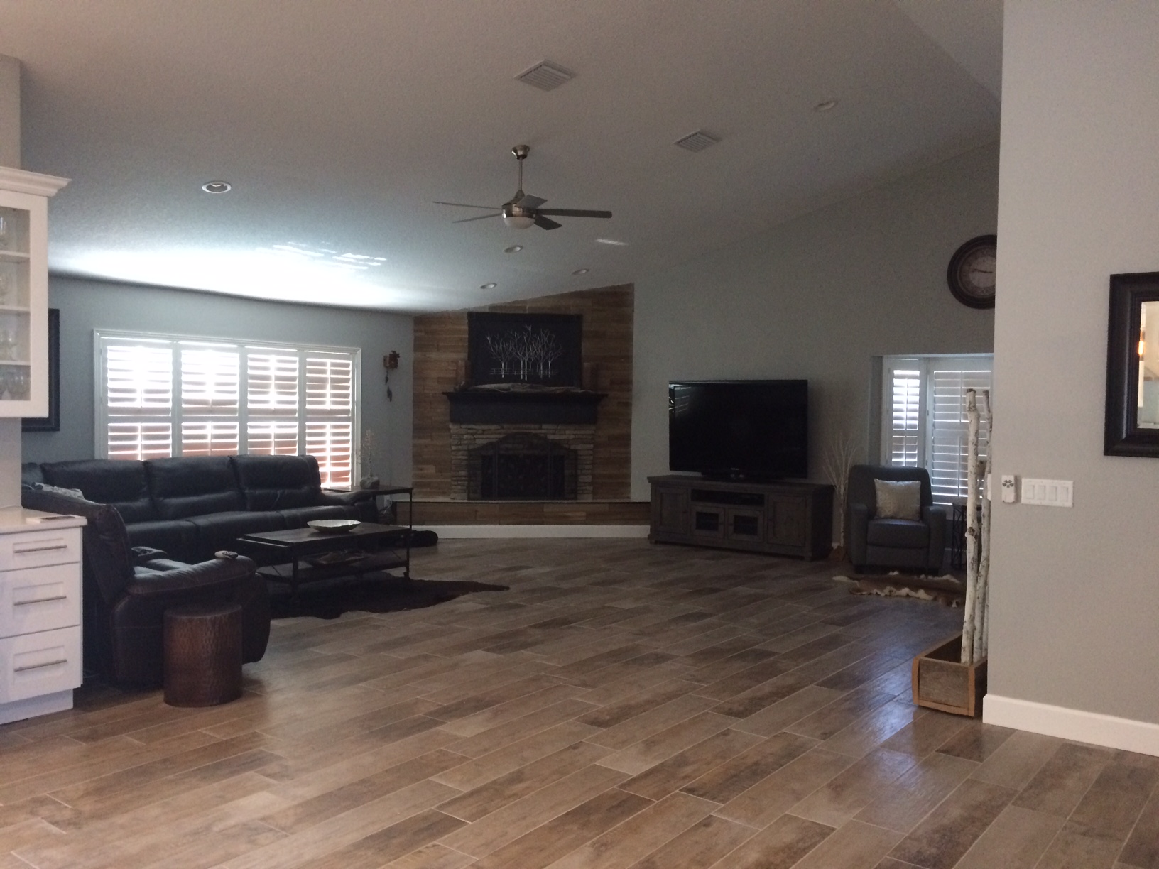 Hurricane House Open Concept Remodel - After - August 2017