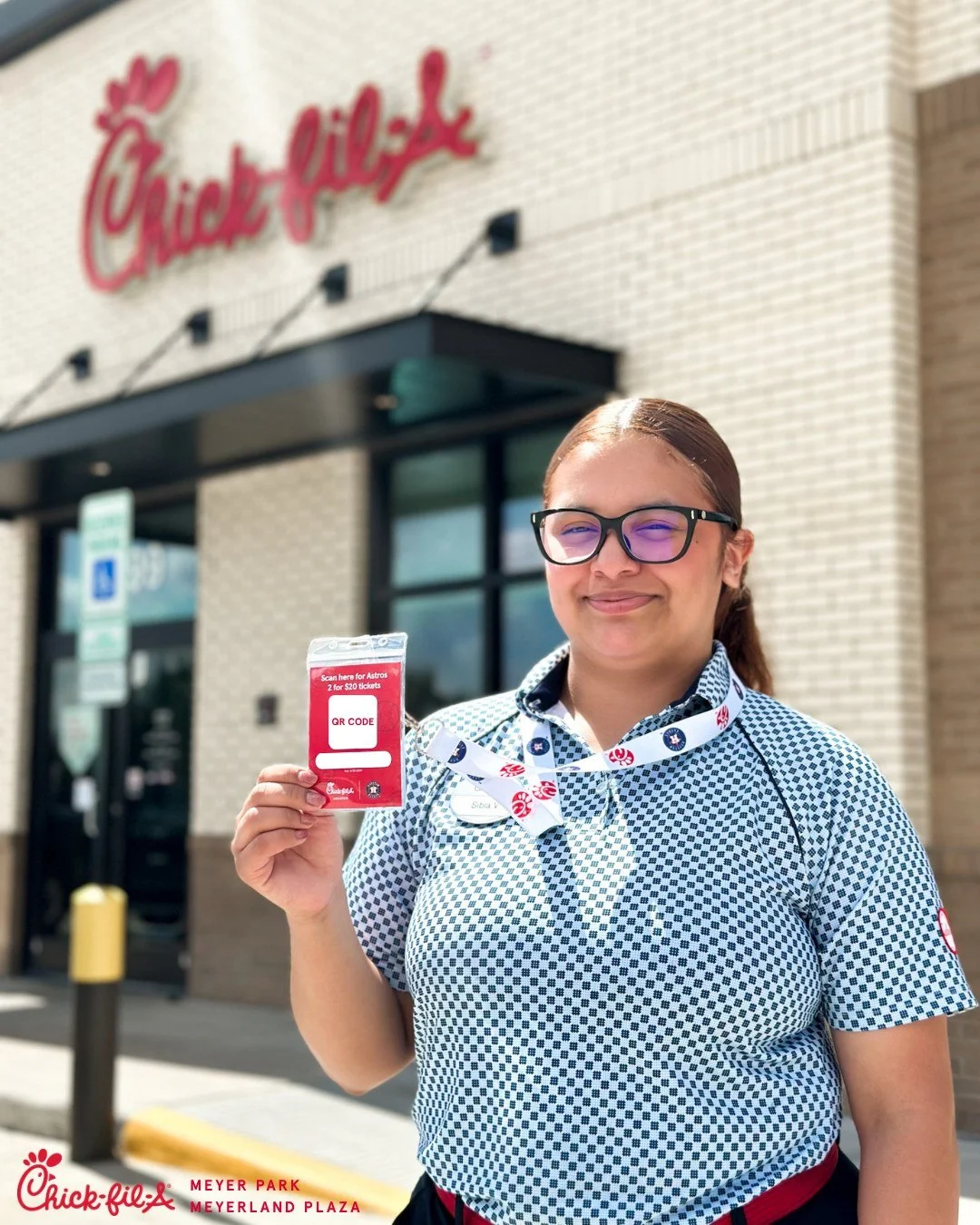 Double the fun at an Astros game ⚾️⭐️! 

Astros season is almost over and what better way than to celebrate with 2 for $20 Astros tickets in celebration of 20 years partnership. 

Make sure to stop by at Chick-fil-A Meyer Park 💙 &amp; Meyerland Plaz