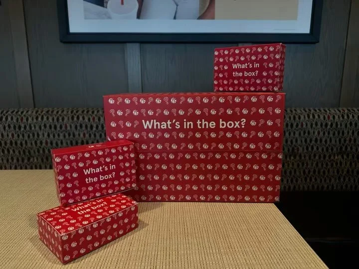 It&rsquo;s almost time for another What&rsquo;s in the box 👀? 

Place a Mobile order through the Chick-fil-A App on September 15th, &amp; September 22nd from 5:00 PM - 8:00 PM for a chance to get a mystery box with your order, here at Chick-fil-A Me