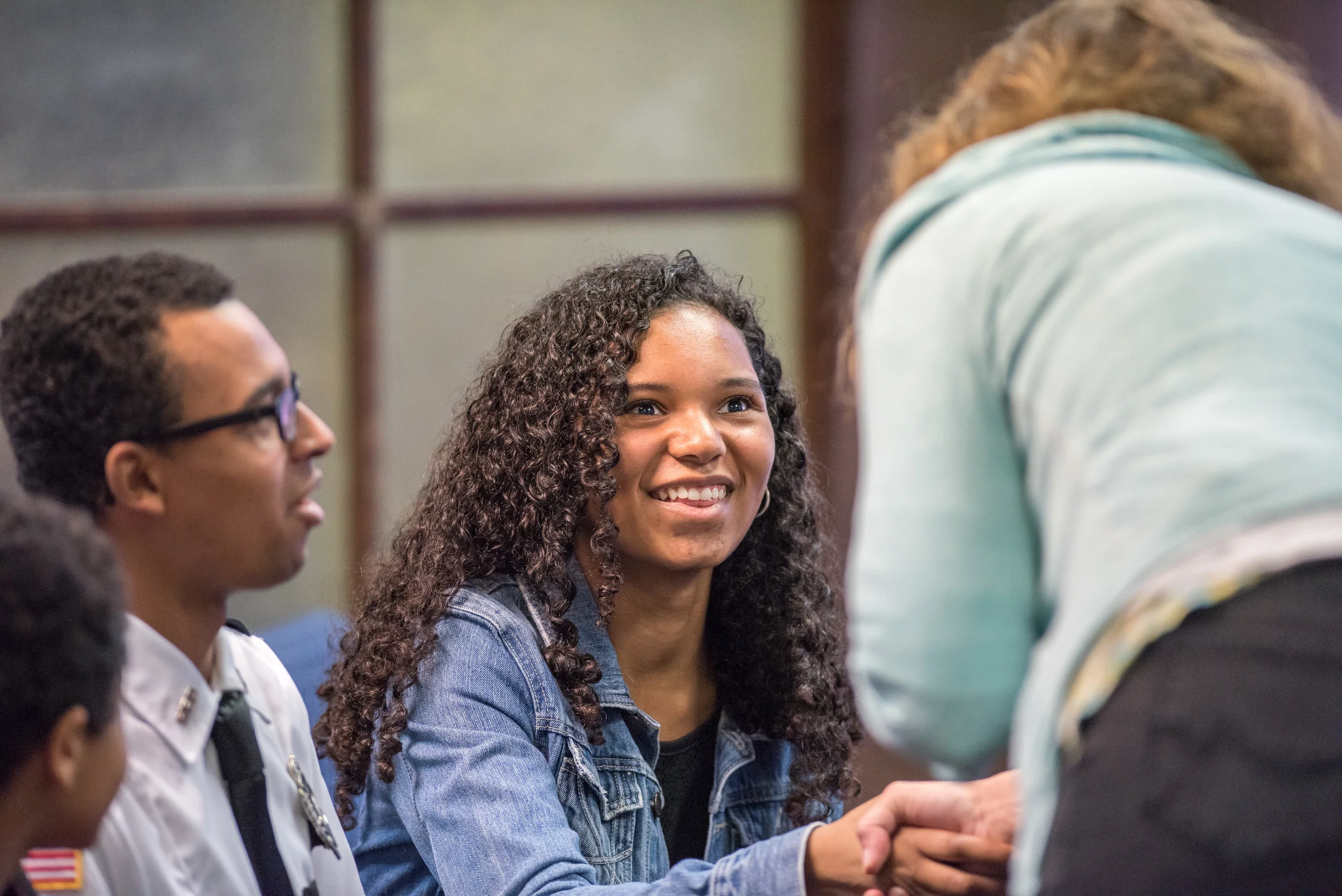"I'm learning how to lead and love the encouragement I receive each week..."