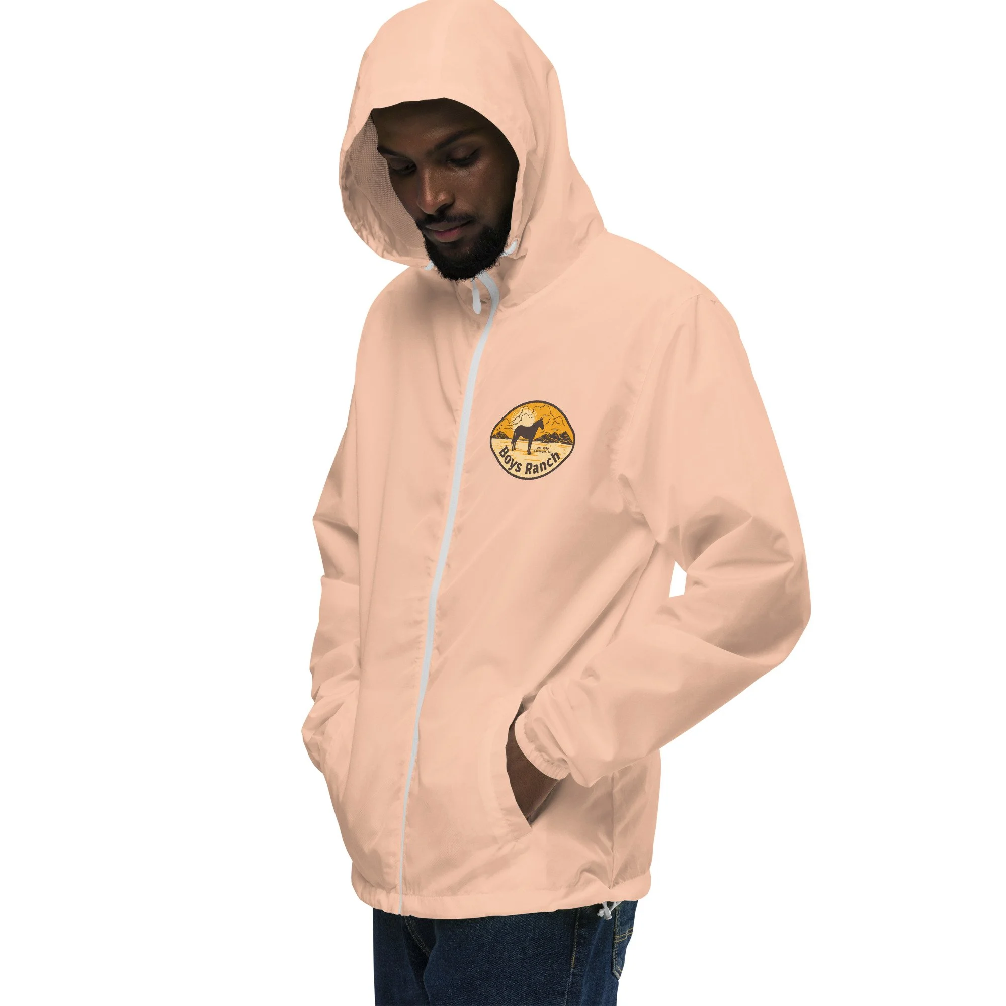unisex-lightweight-zip-up-windbreaker-blush-white-zipper-left-front-6644fdf3edddf.jpg