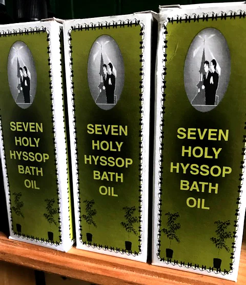 Seven Holy Hyssop Bath Oil