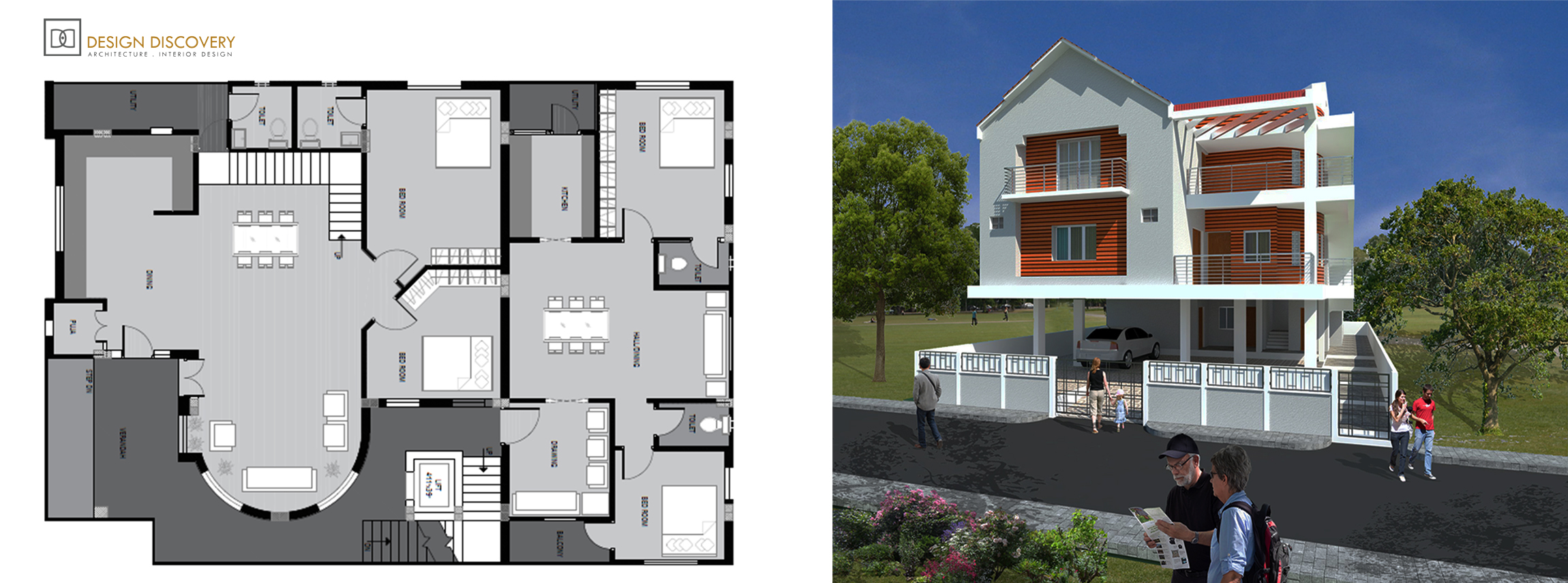 Project : Independent Villa . Location : Habsiguda , Secunderabad . Area : 7400 Sft .