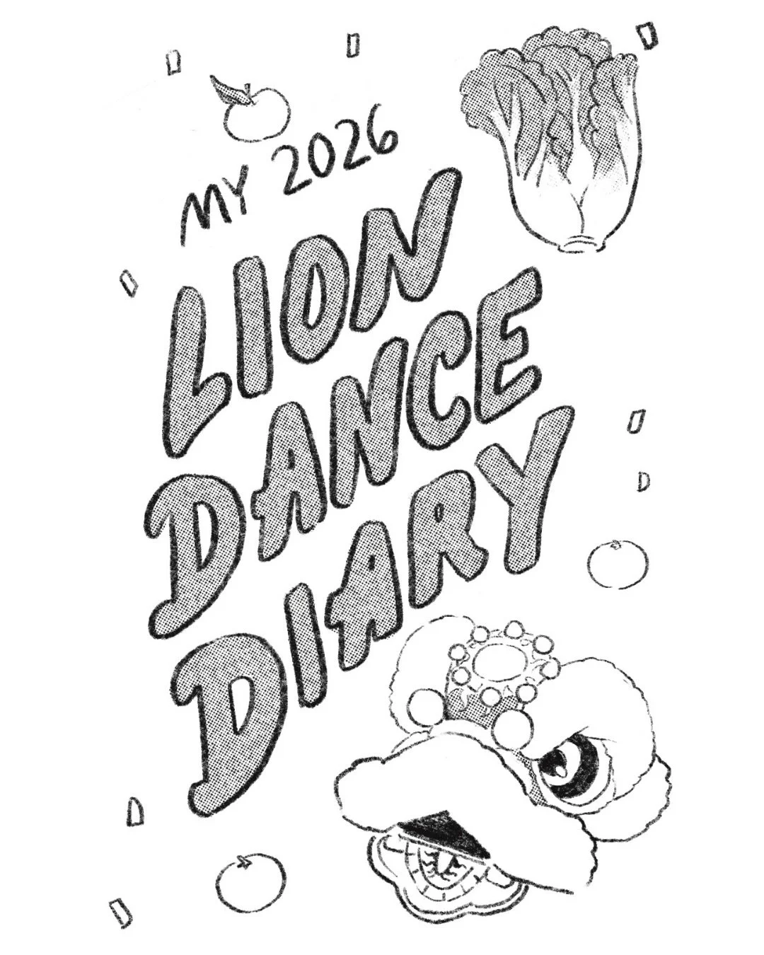 every lion dancer has a very busy part of their year, where they don&rsquo;t really do anything other than lion dance for about 6 weeks. here&rsquo;s my personal diary comic of funny things from this lunar new year season with @wahlumacademy. super g