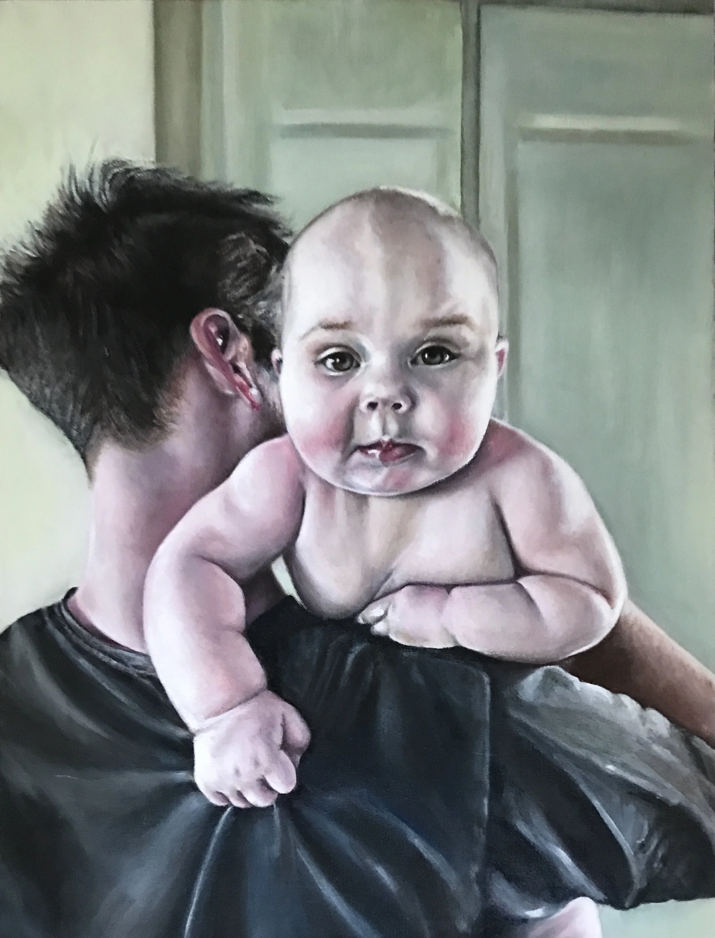 2023 Kyle and Vega 16" x 12" Oil on Linen