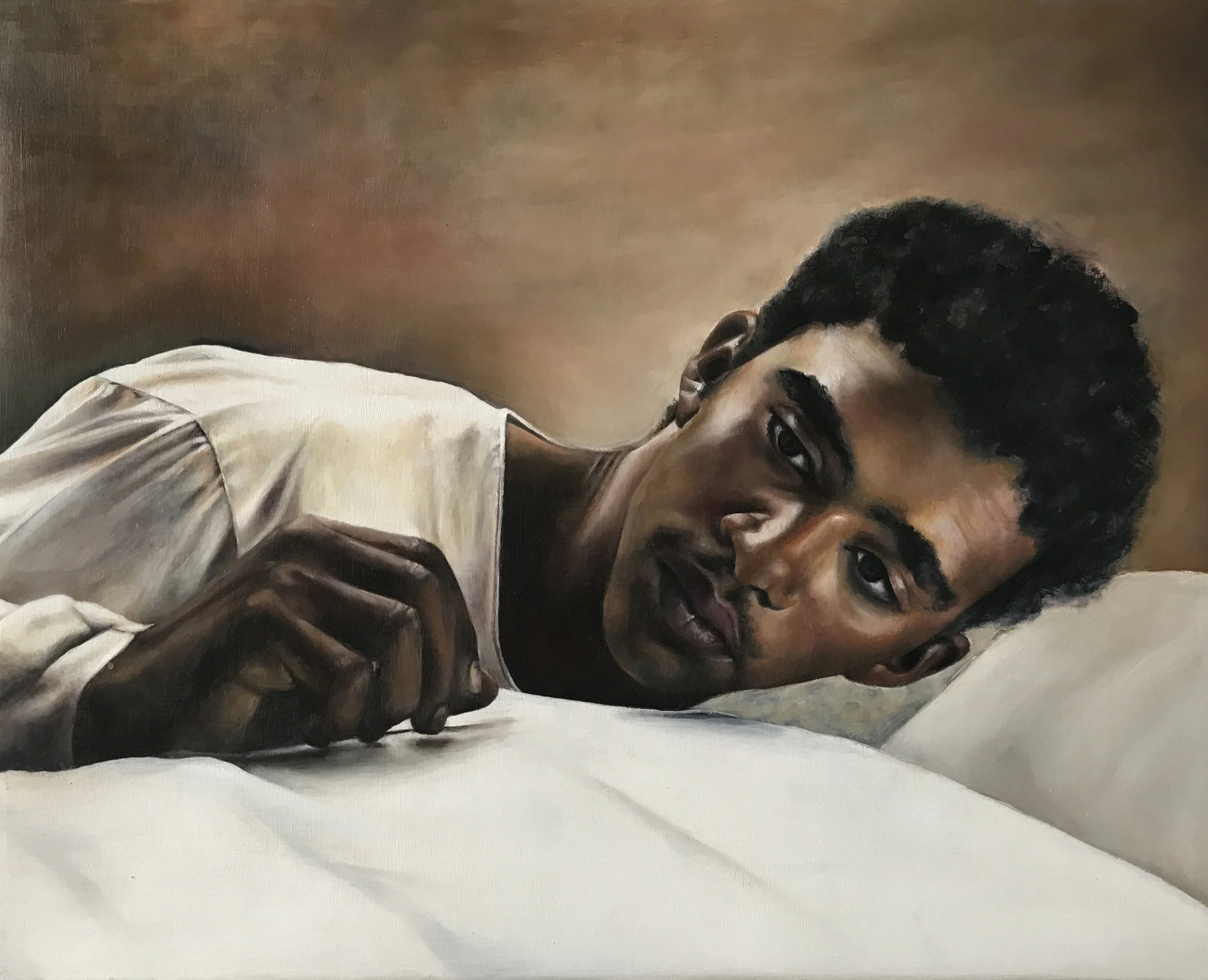 2022 Mustafa Shehatta 20" x 16" Oil on Linen