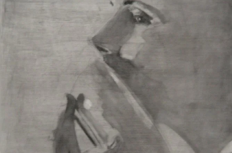 2008 Ice Cream 30" x 20" Oil on Wood Panel