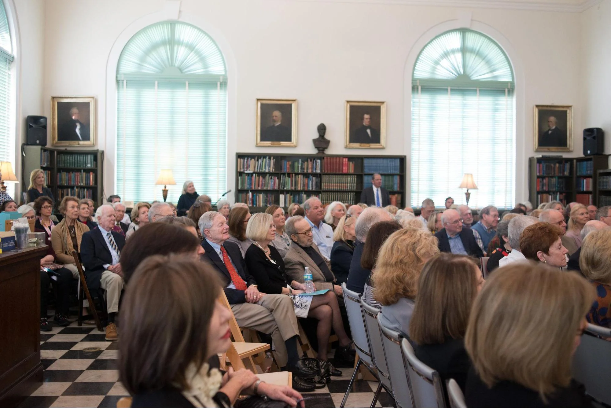 A full house at the Charleston Library Society