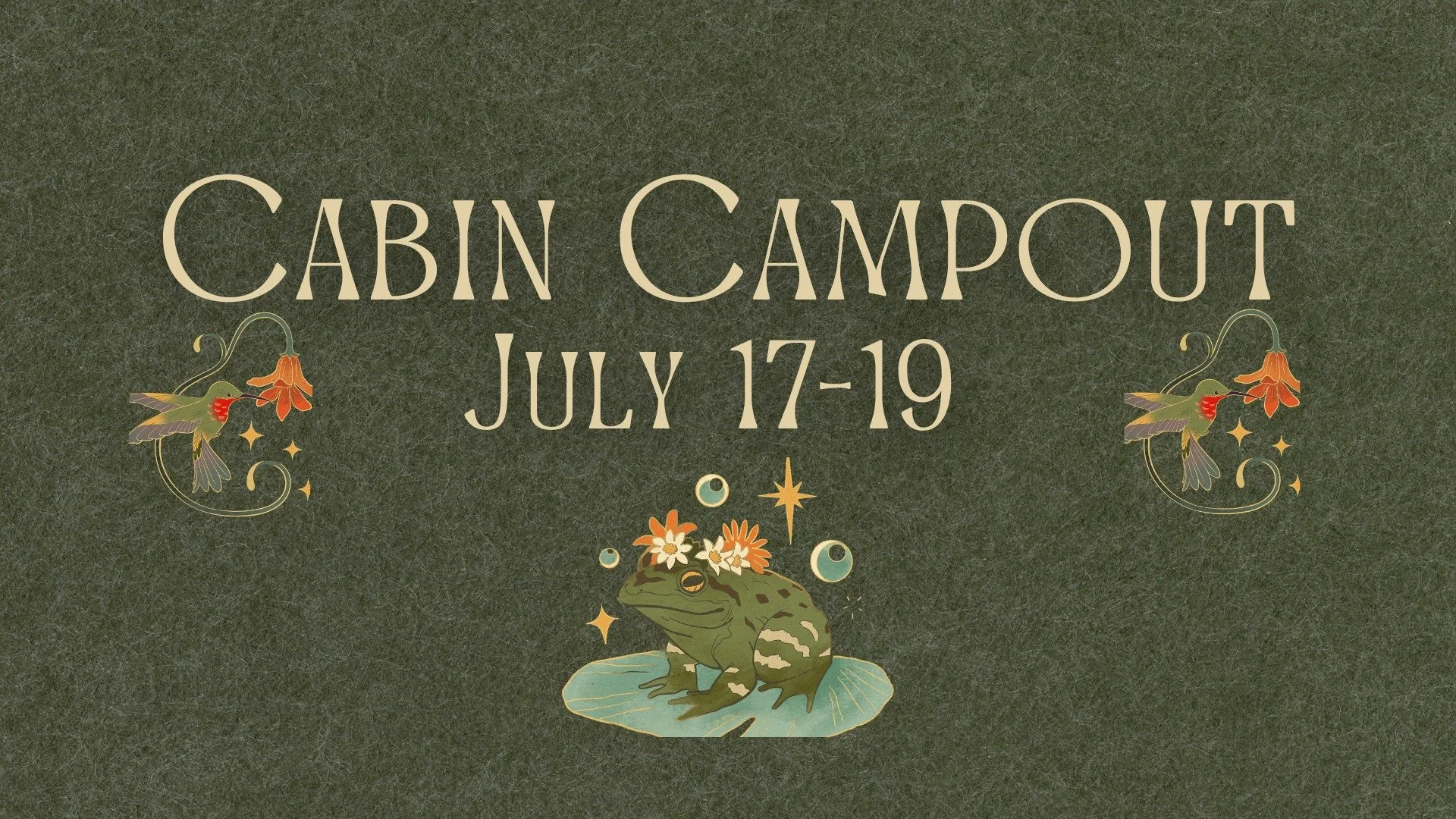 Elkader, IA  |  Turkey River Cabin Concerts (Cabin Campout)