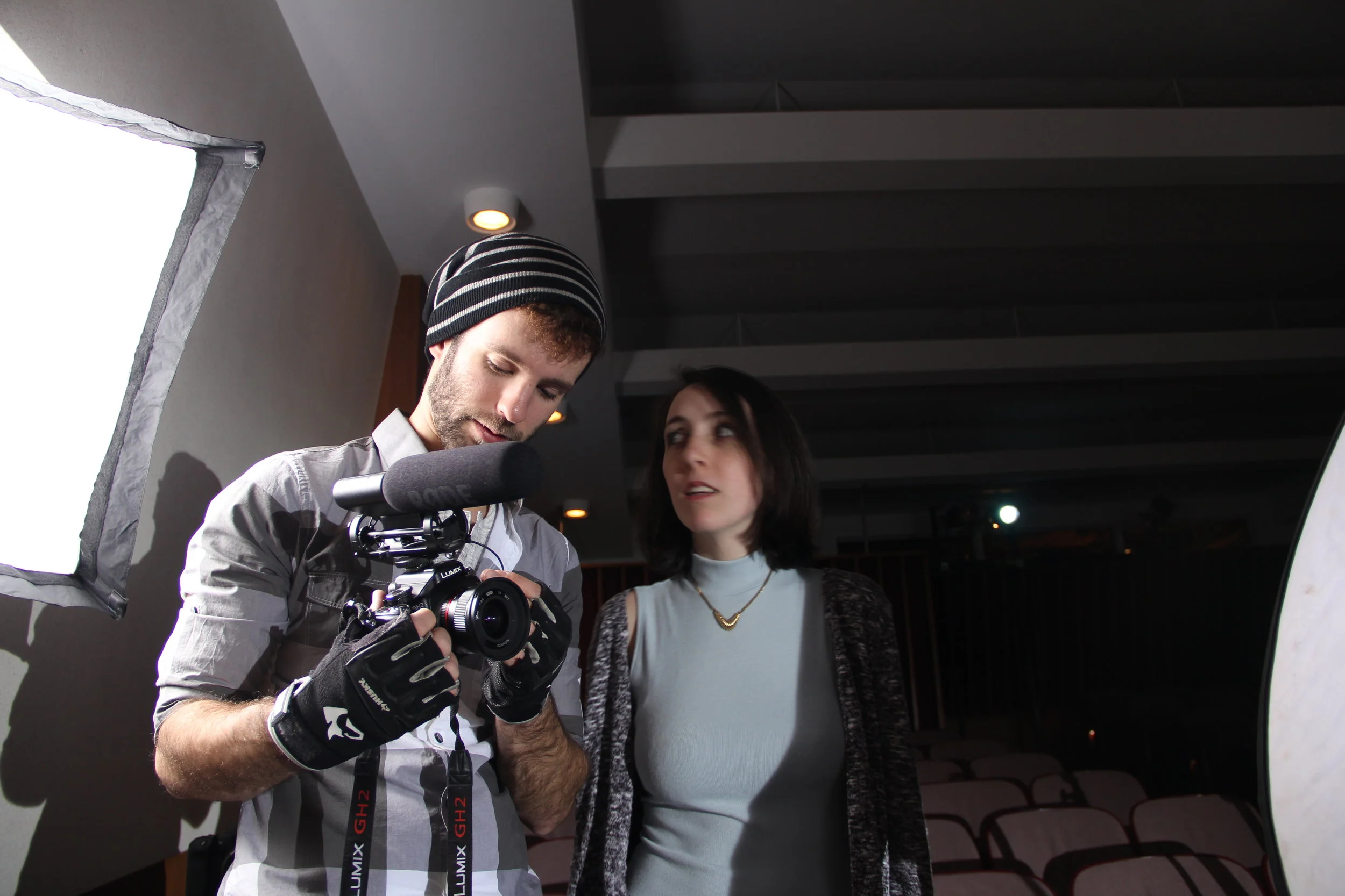 We're in Rochester interviewing a dear friend of Louise Brooks