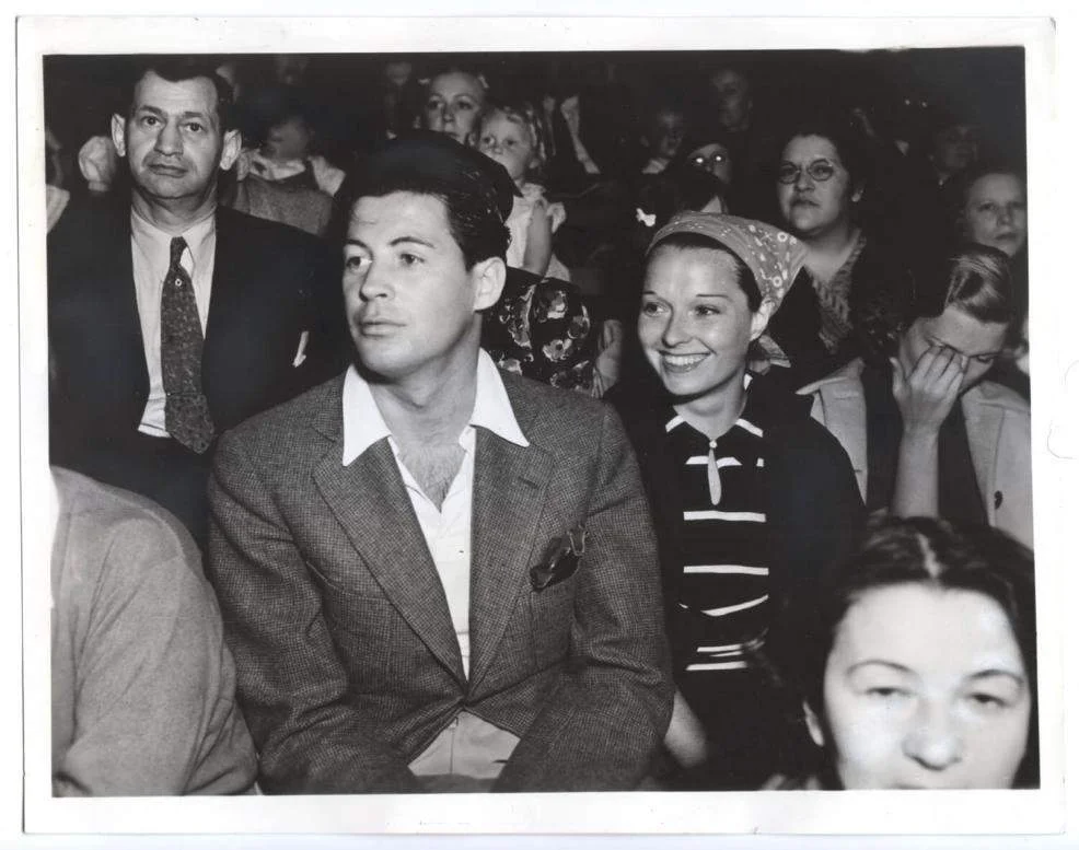 Louise with Jack Addison Randall, April 10, 1937