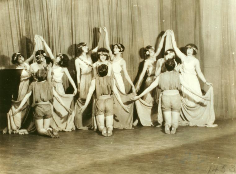 Denishawn Performance, 1922, found in the NYPL Denishawn collections