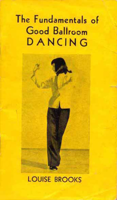 The cover of a copy of The Fundamentals of Good Ballroom Dancing pamphlet.
