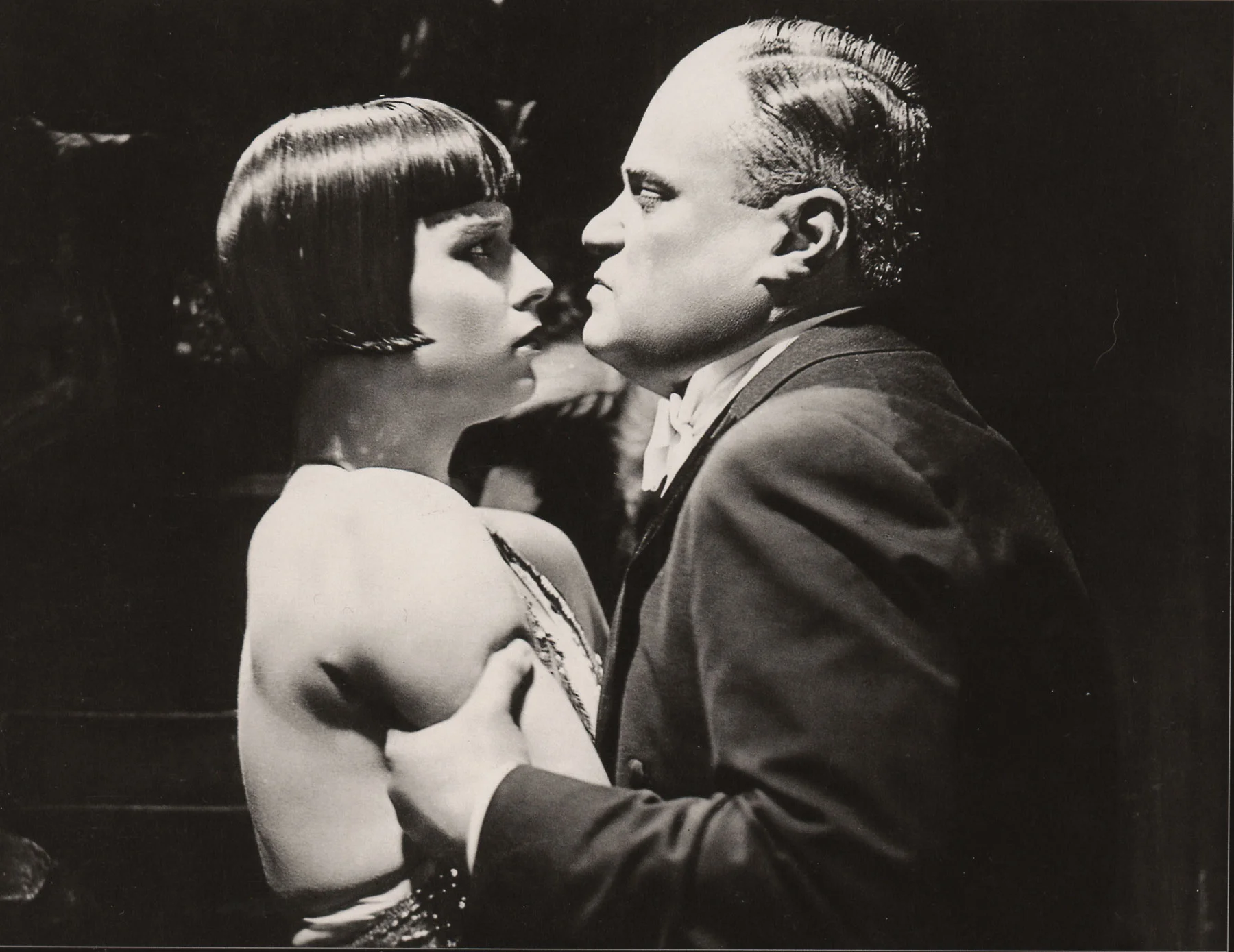 Louise Brooks and Fritz Kortner in Pandora's Box (1929)