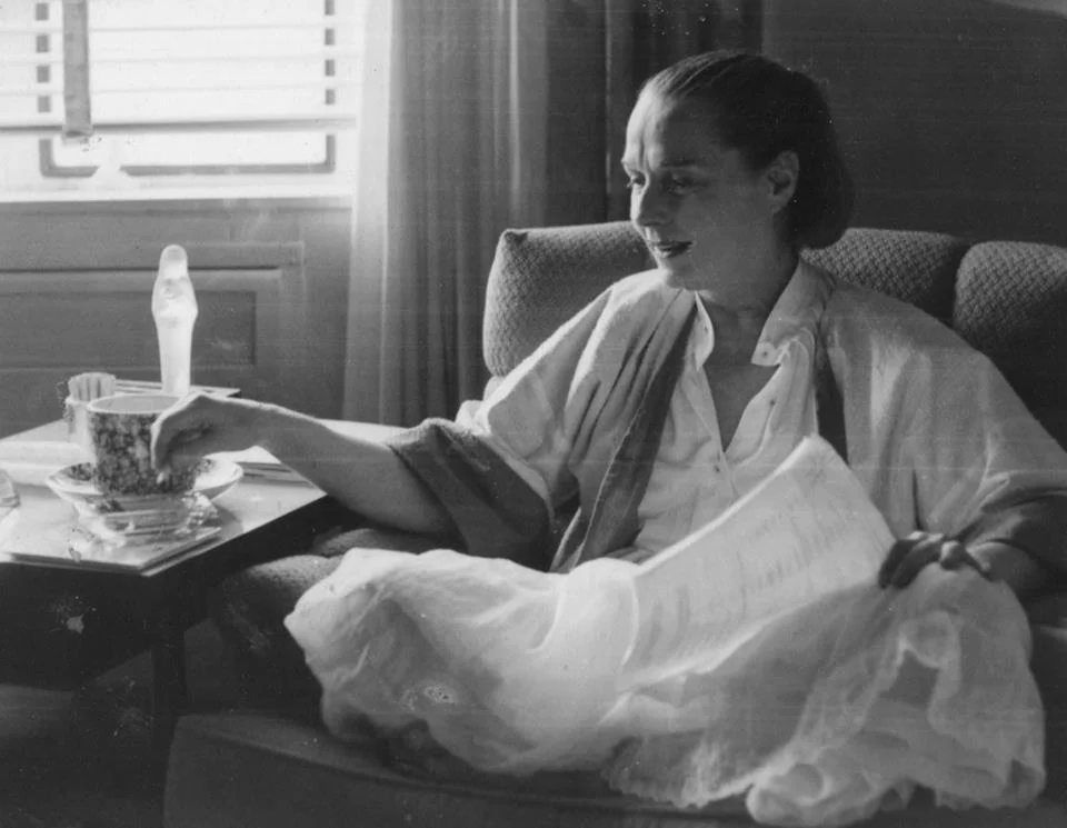 Louise Brooks in Rochester, NY, photo courtesy of Vincent Lesh 