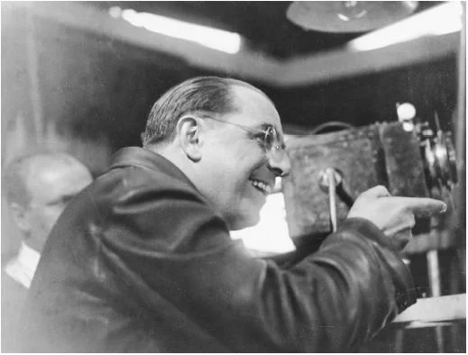 G.W. Pabst, on set 