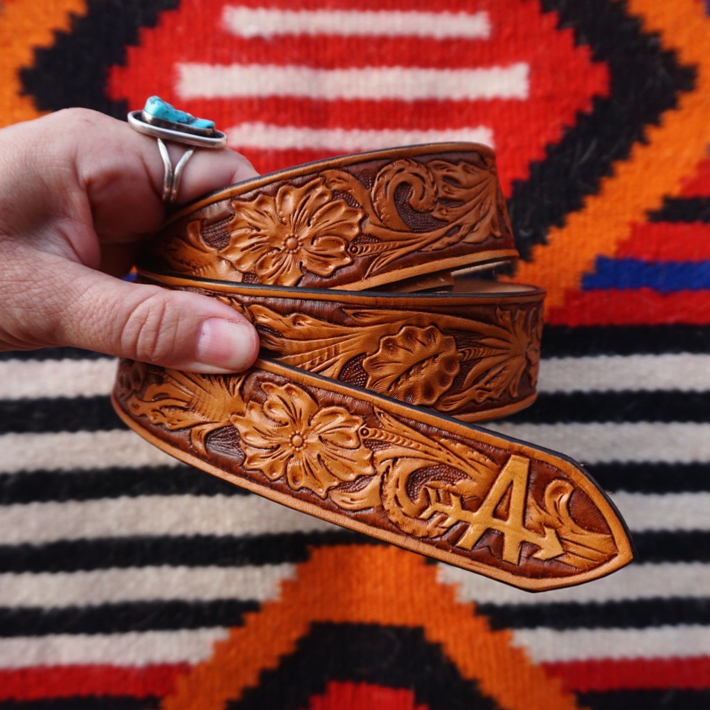 Custom Sheridan Style Belt with Brand