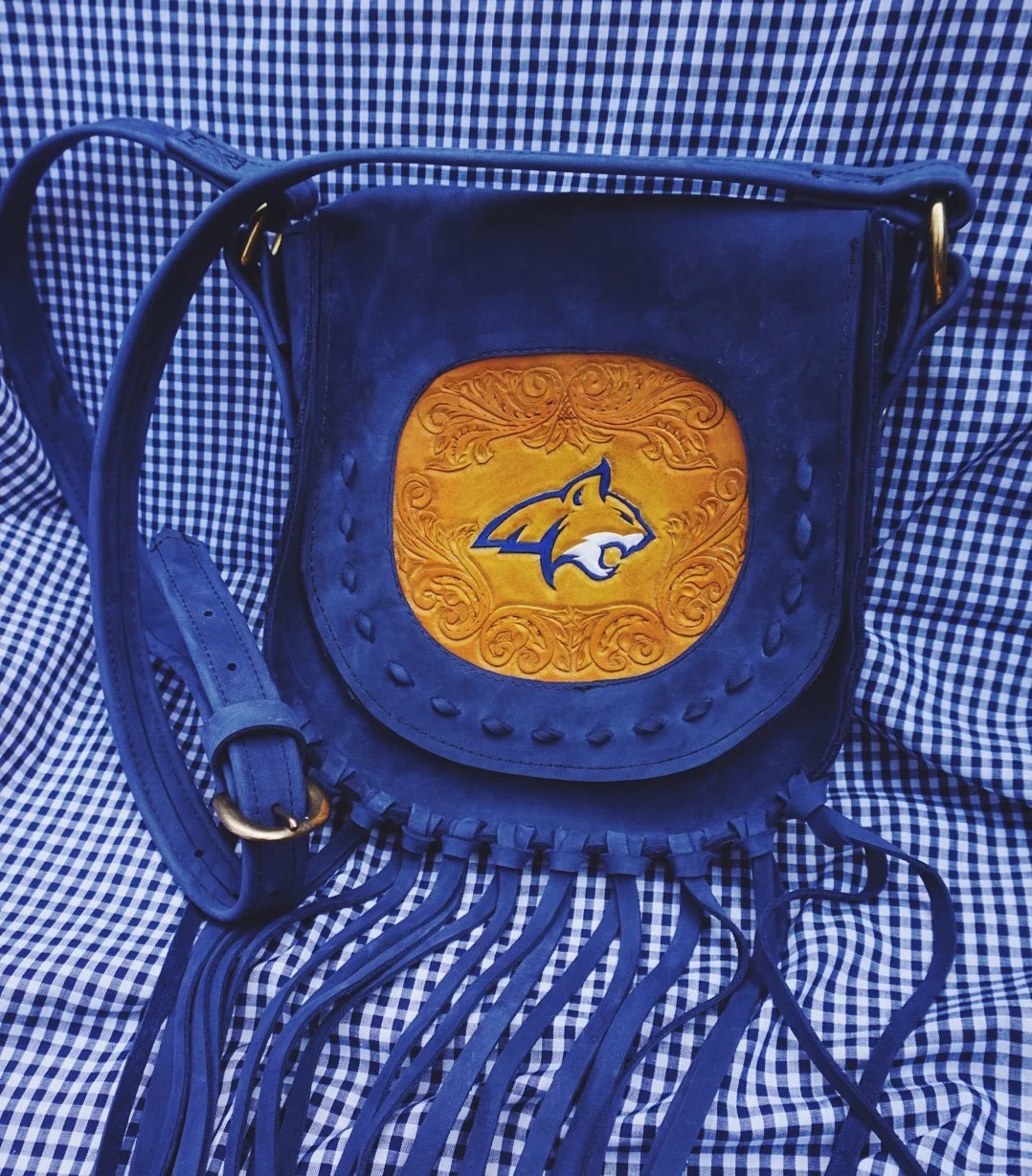 Custom MSU Bobcat Purse