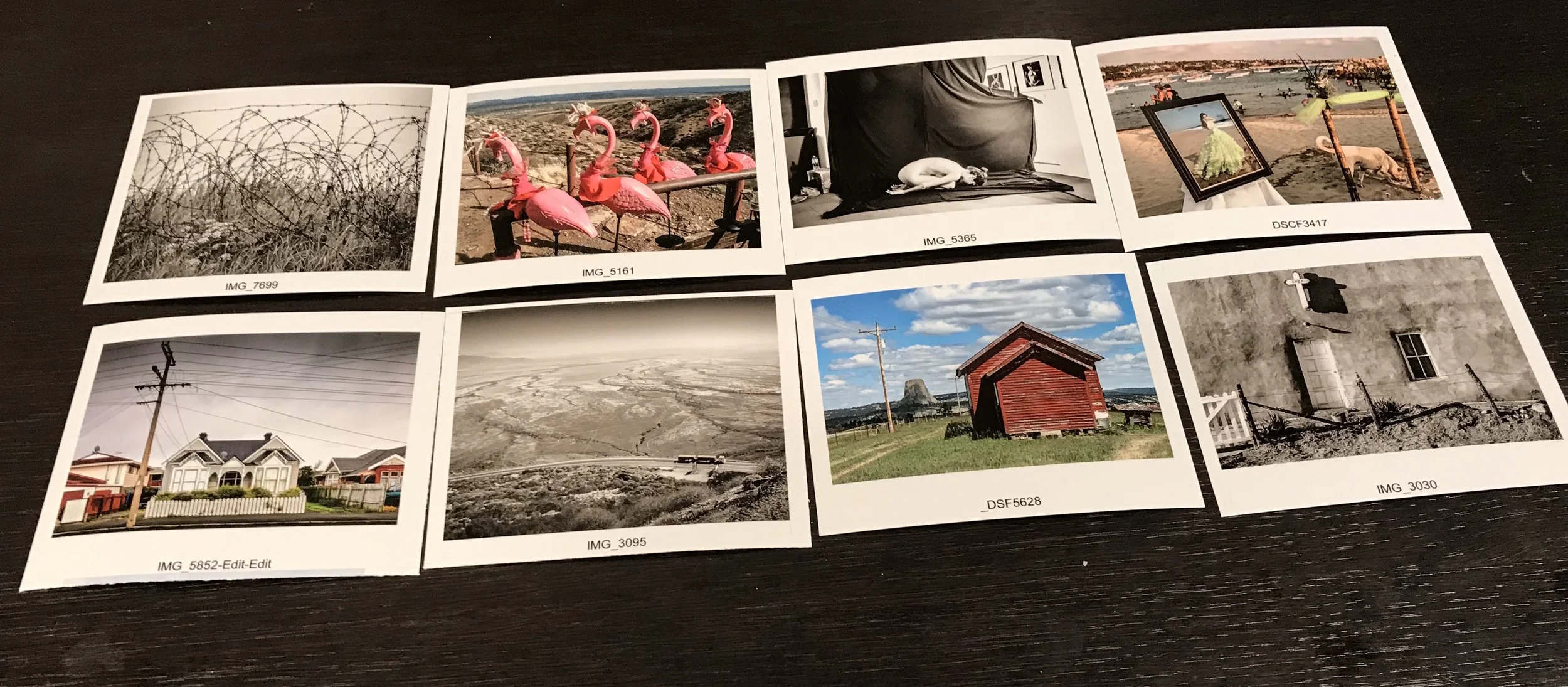 Working with small prints to design the right wall
