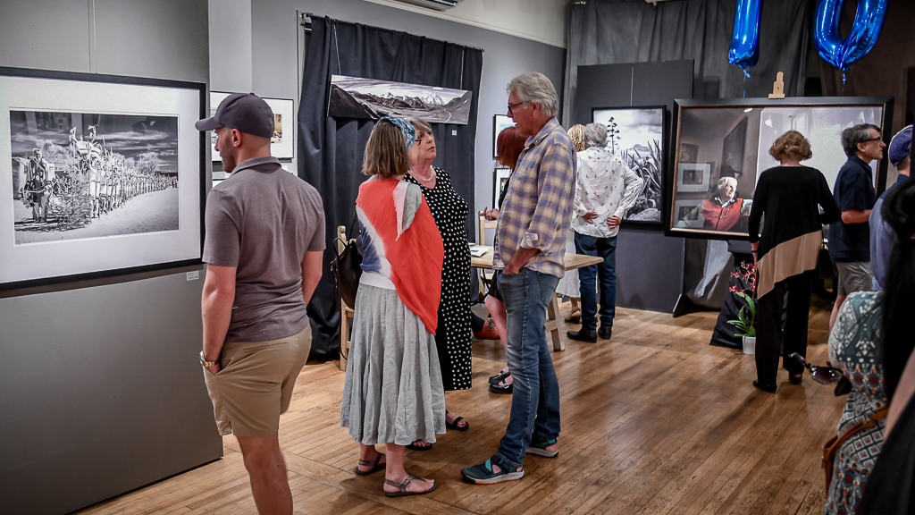 Back gallery before the opening, July 2019, photo by Linda Carfagno