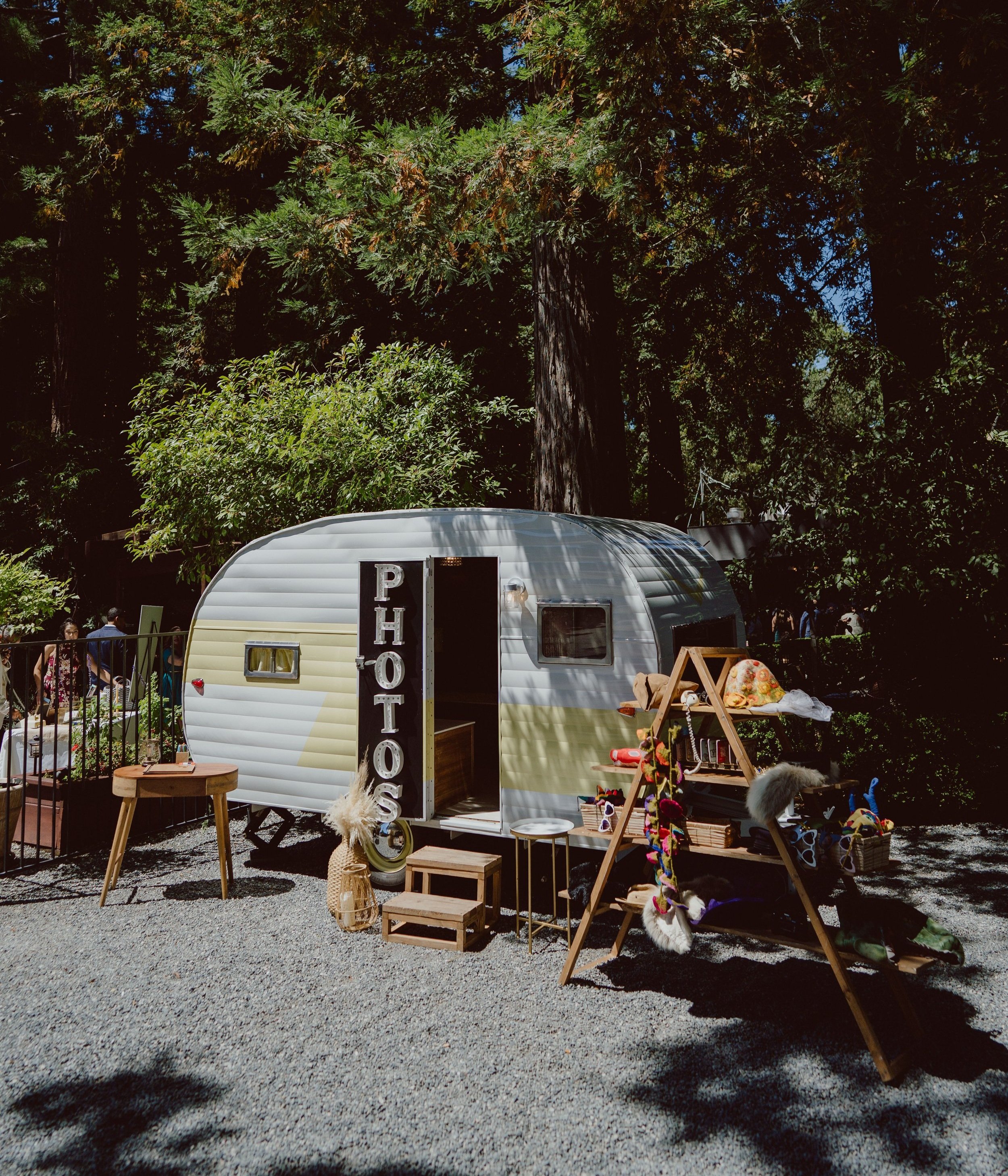 Vintage Trailer Photo Booth - Northern California - Sacramento - Sonoma - Napa - Grass Valley - Foresthill - Nevada City