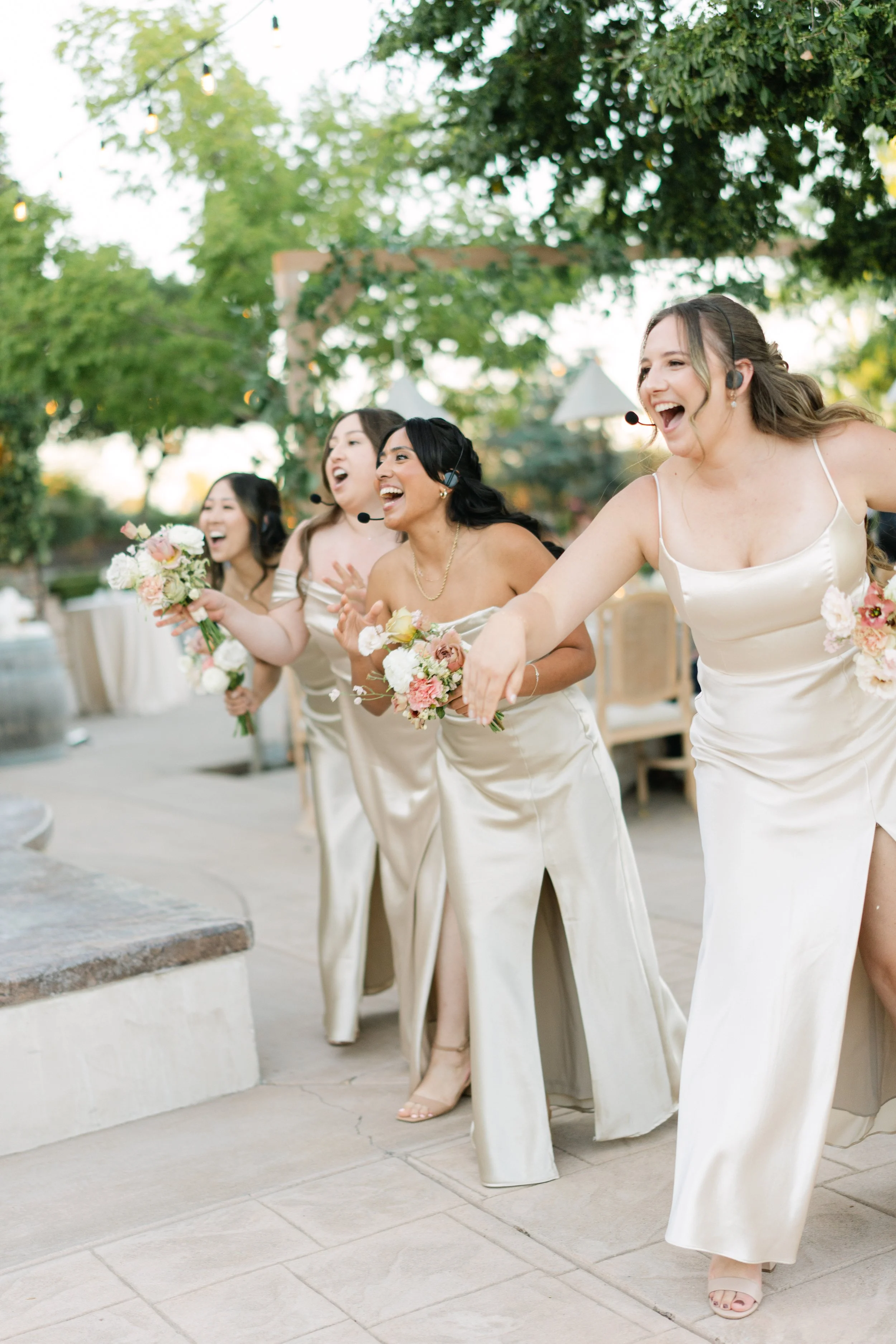 Iconic Bridesmaid Entrance