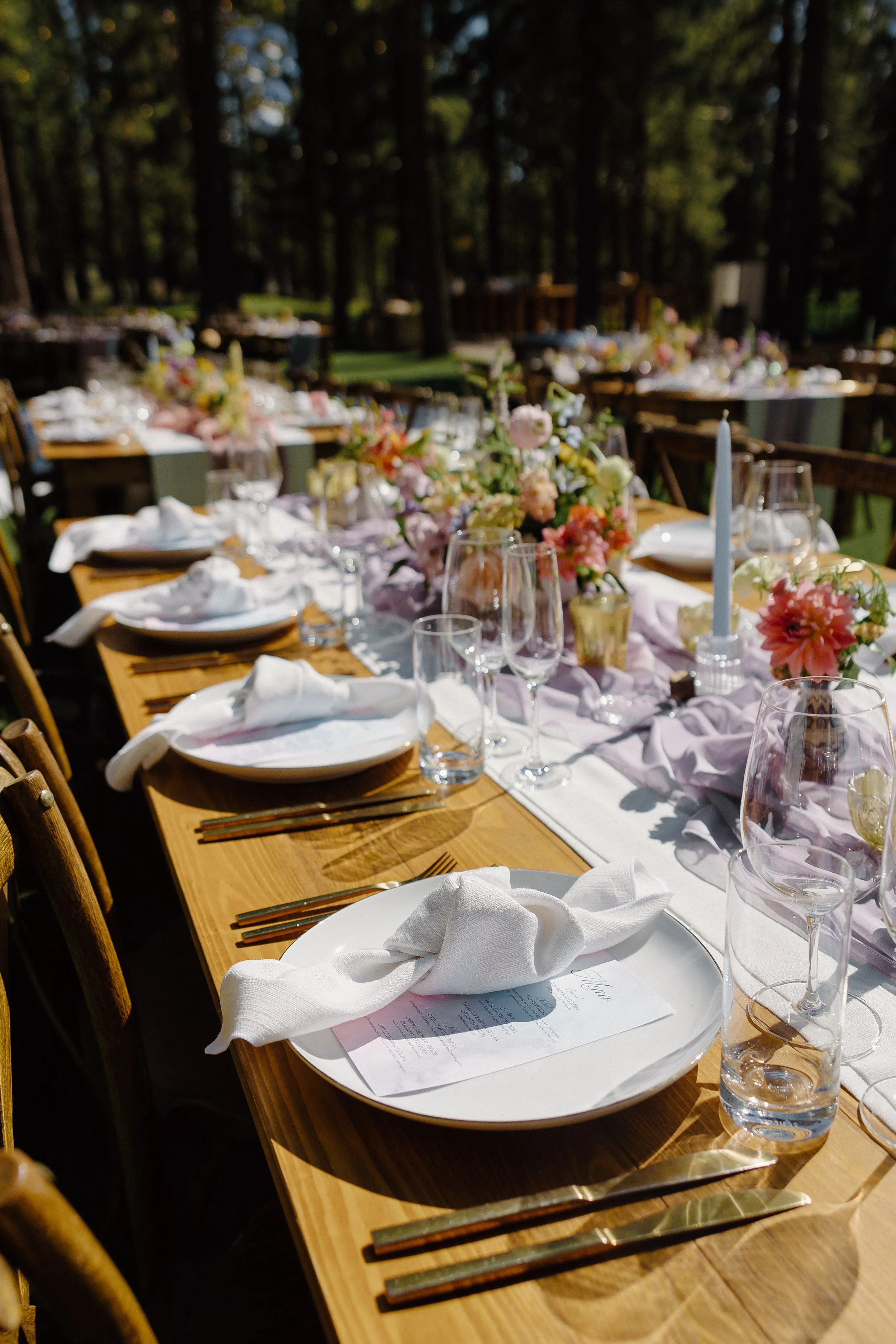 Colorful Summer Wedding