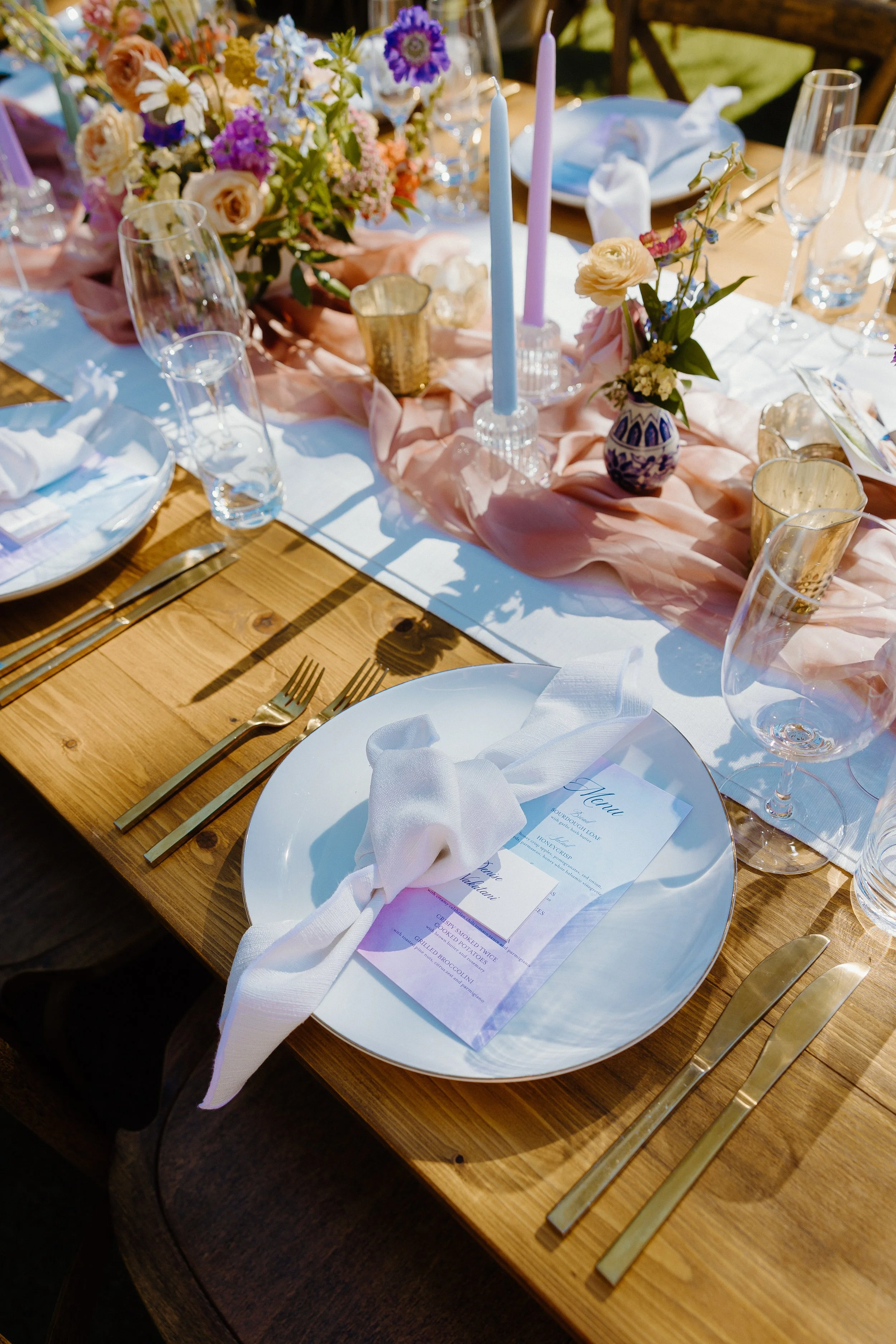 Colorful Summer Wedding