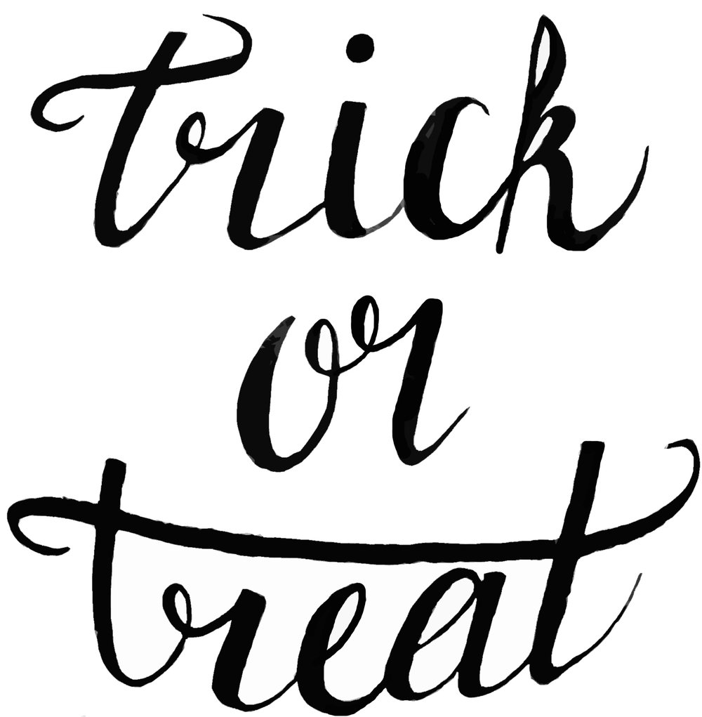 DIY // HALLOWEEN HAND-LETTERED PUMPKIN — ISOSCELLA