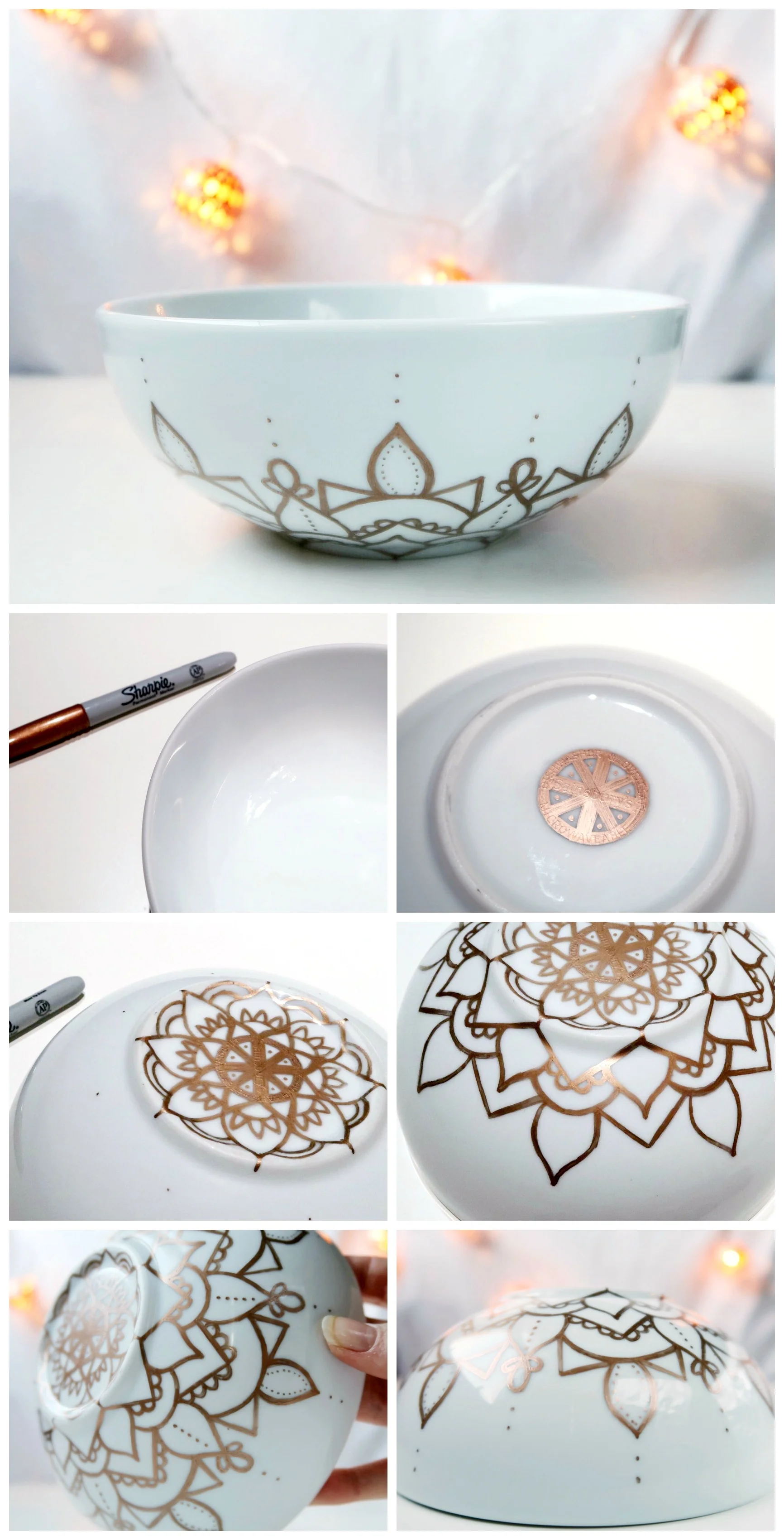 DIY // SHARPIE MANDALA BOWL — ISOSCELLA