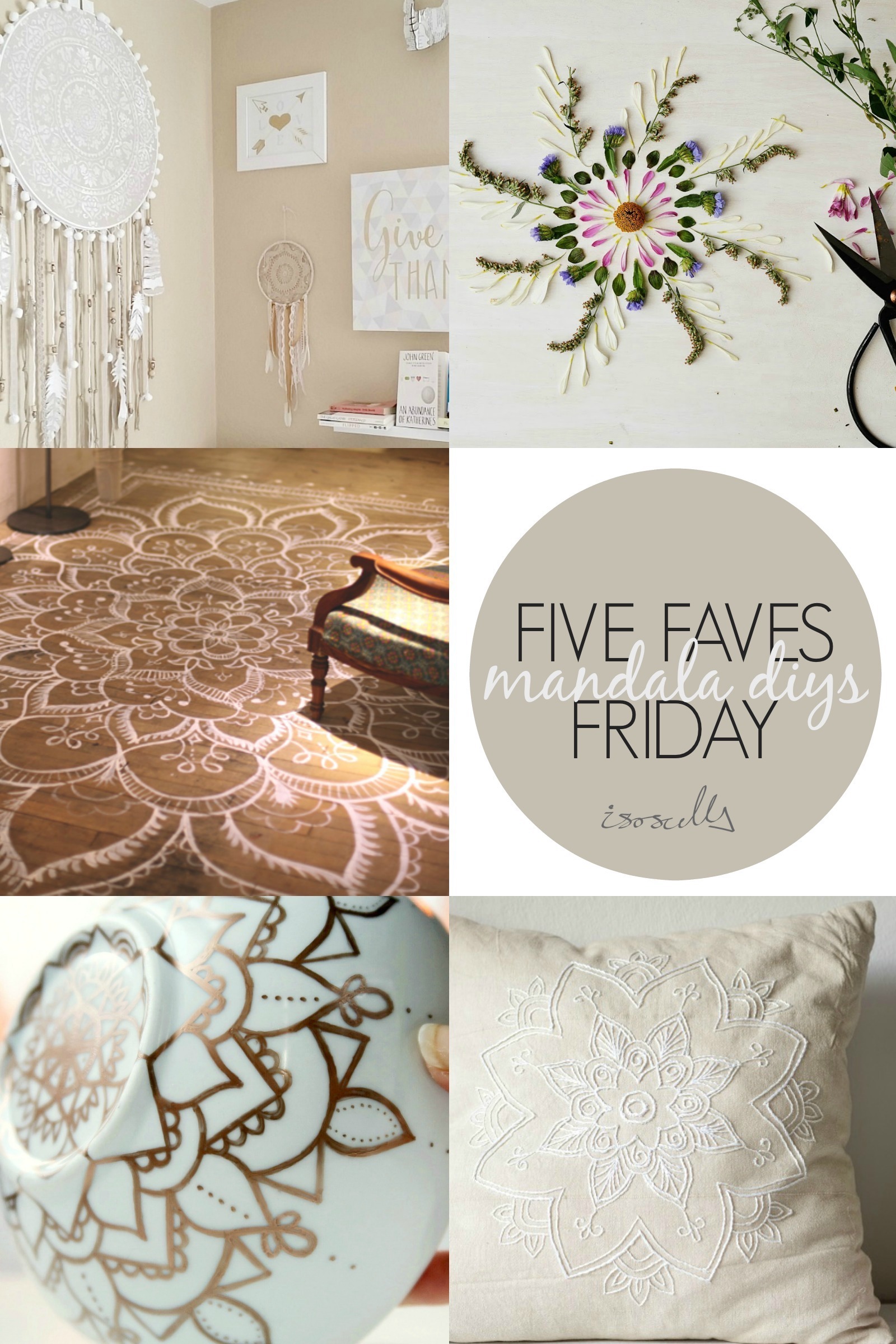 Five Faves Friday Mandala DIYs
