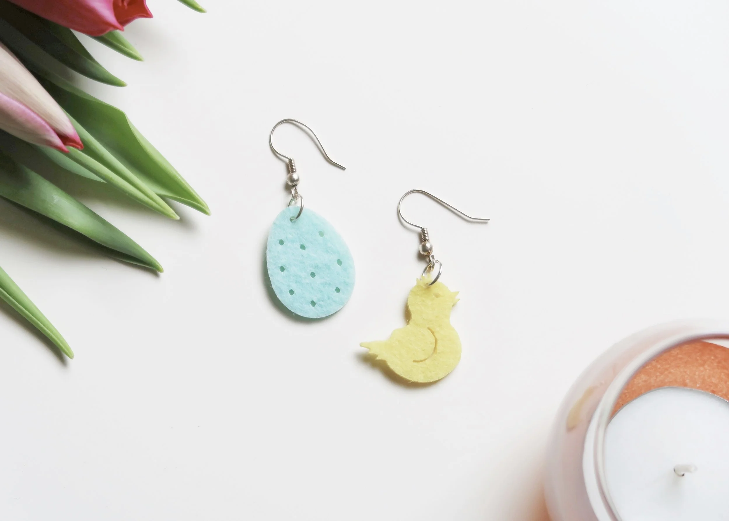 5 MINUTE DIY // EASTER CONFETTI EARRINGS