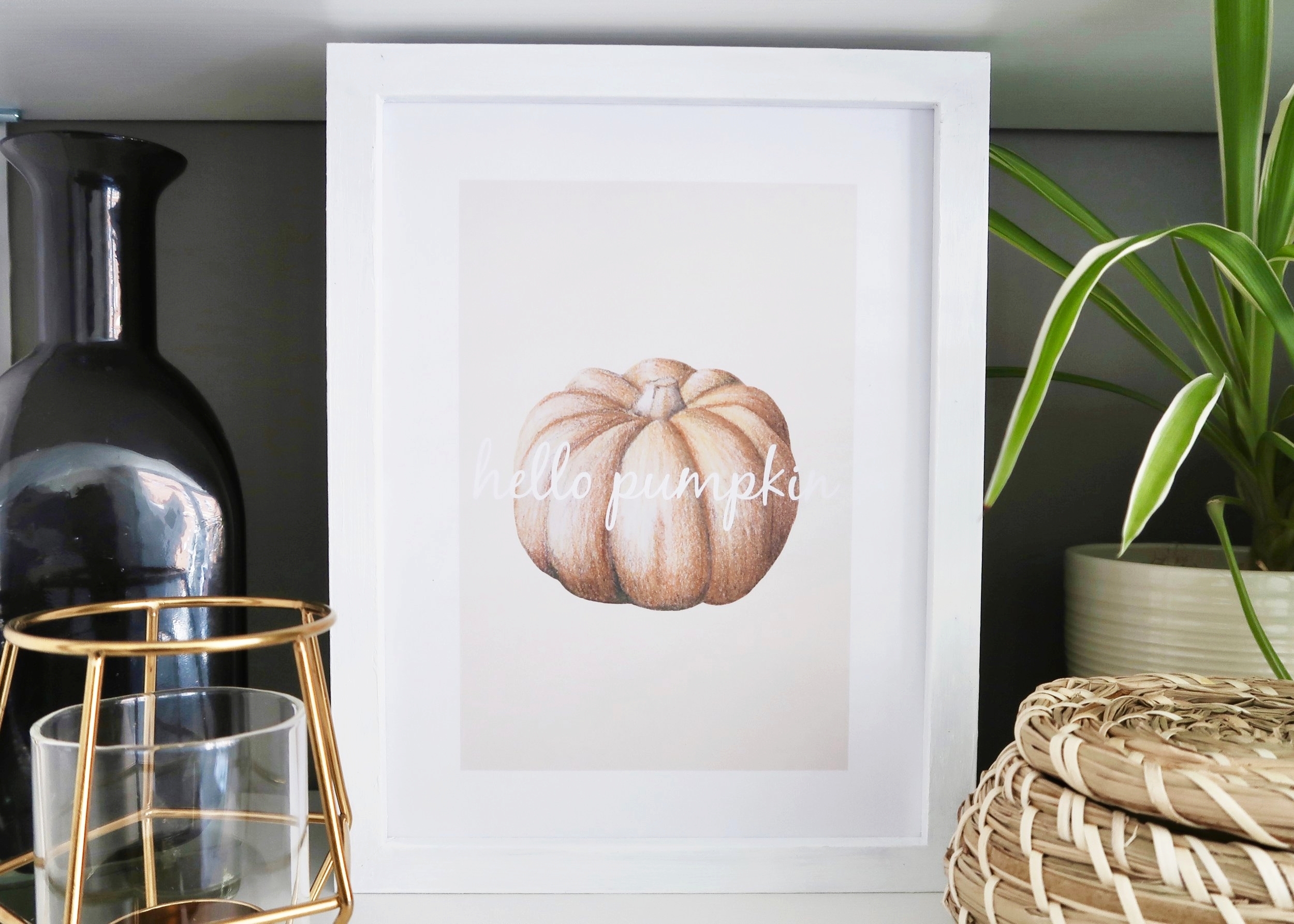 DIY // PRINTABLE PUMPKIN WALL ART — ISOSCELLA